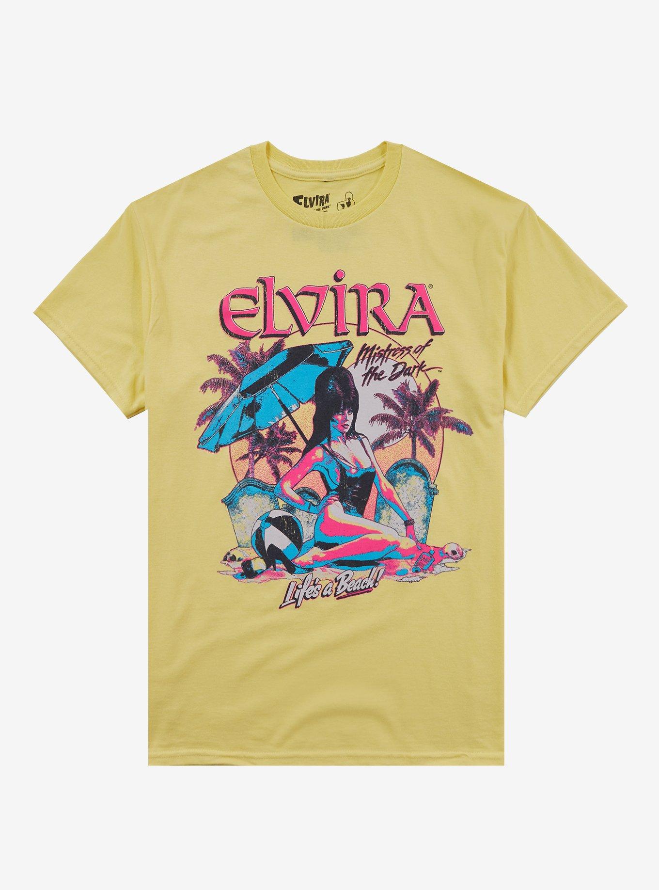 Elvira Beach T-Shirt By Fright Rags, , hi-res