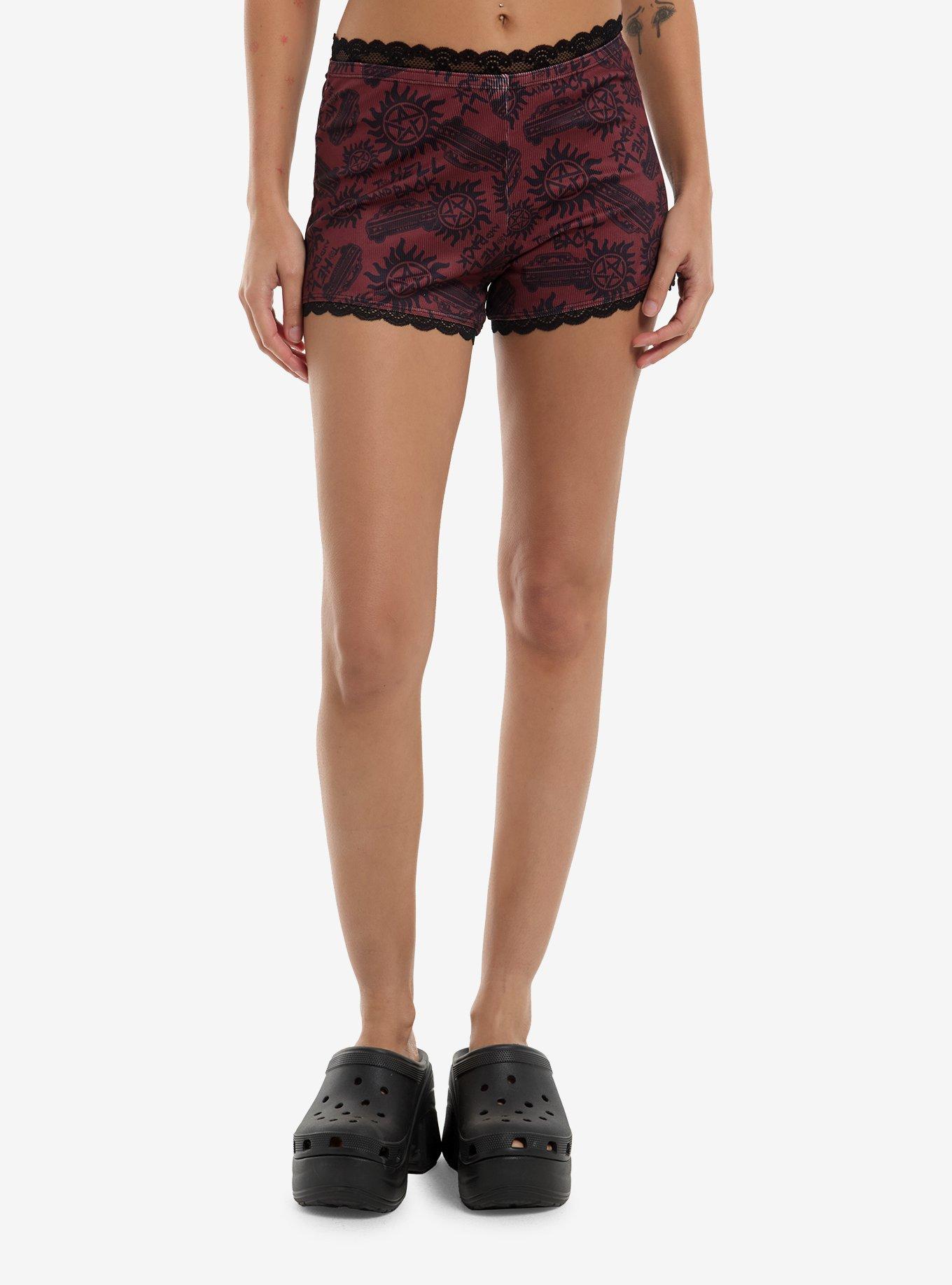 Supernatural Icons Bralette Boyshort Panty, , hi-res