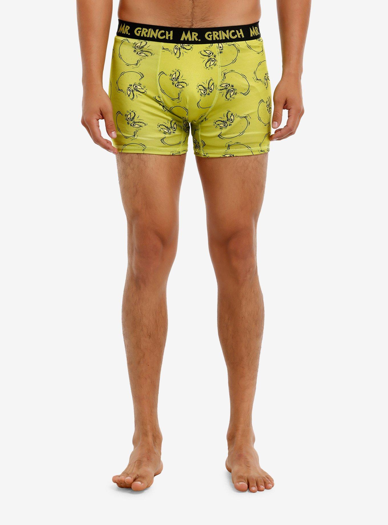 Dr. Seuss How The Grinch Stole Christmas! Grinch Boxer Briefs, , hi-res