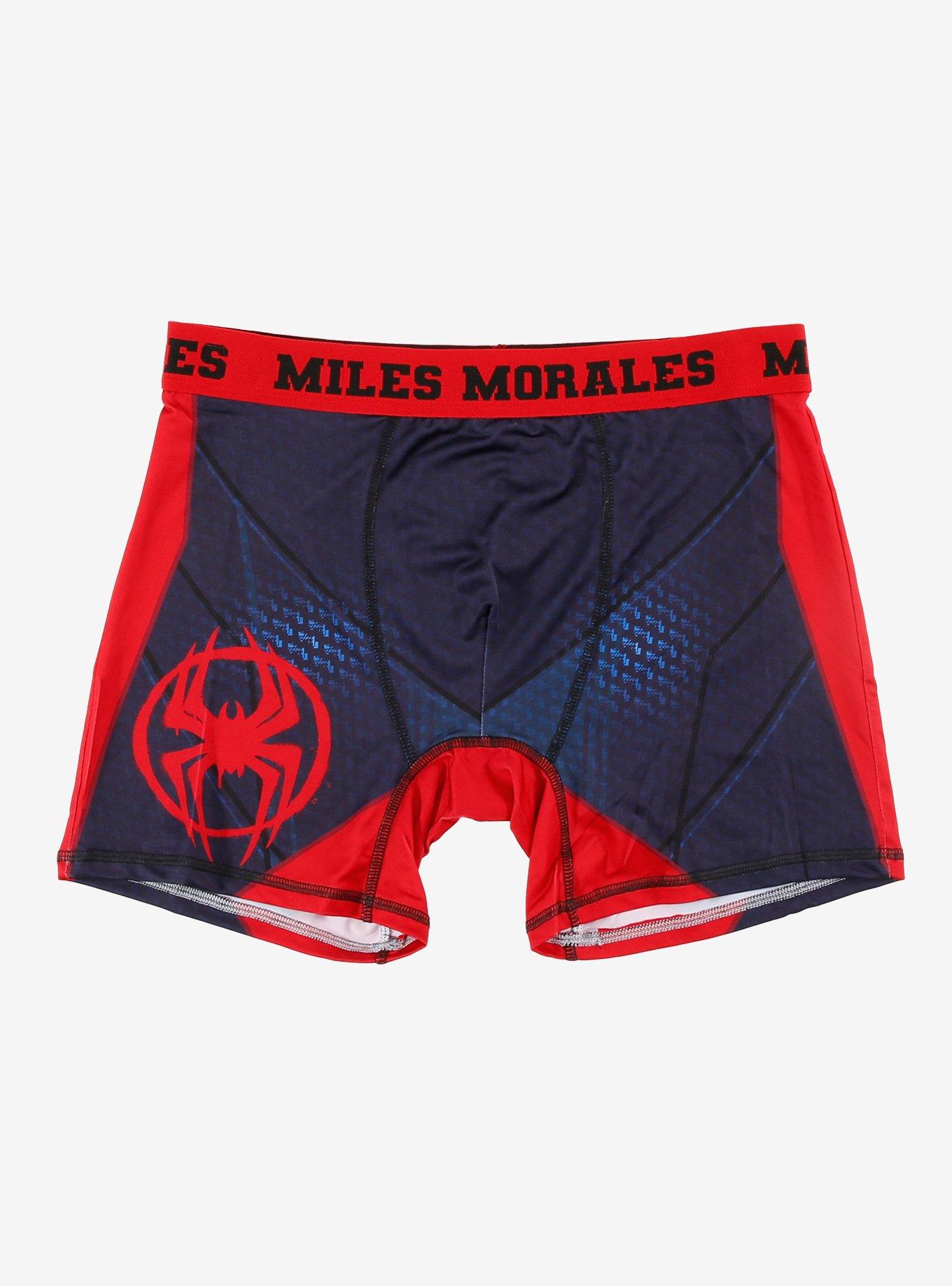 Marvel Spider-Man: Across The Spider-Verse Miles Morales Boxer Briefs, , hi-res
