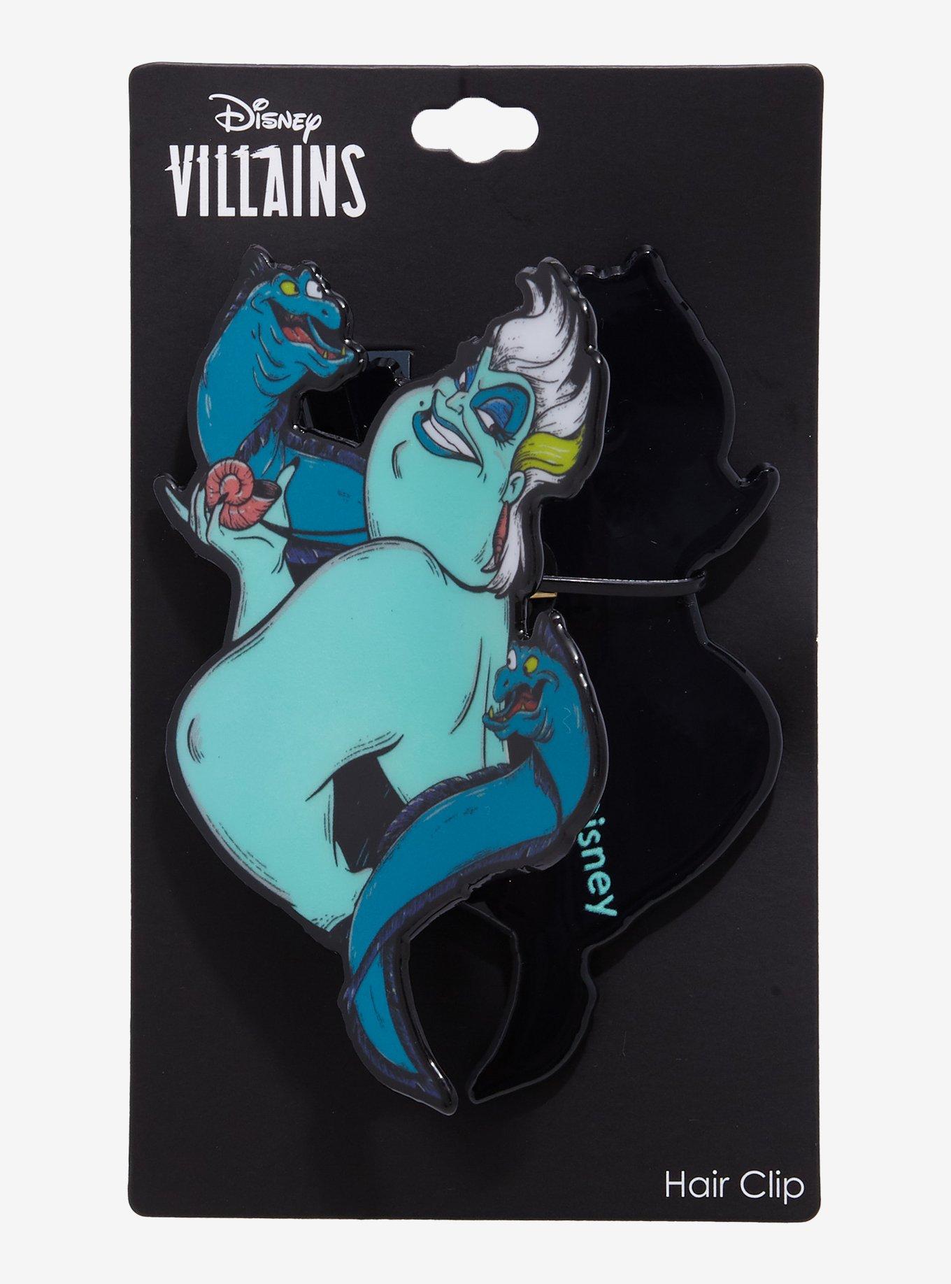 Disney The Little Mermaid Ursula, Flotsam, and Jetsam Figural Claw Clip — BoxLunch Exclusive, , hi-res