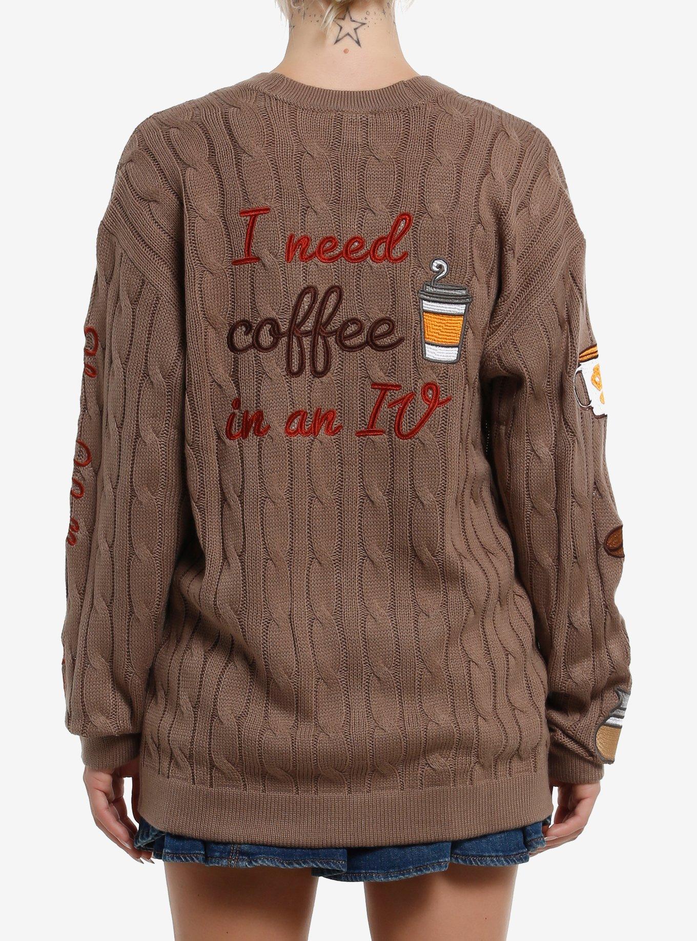 Gilmore Girls Luke's Coffee Girls Cardigan, , hi-res