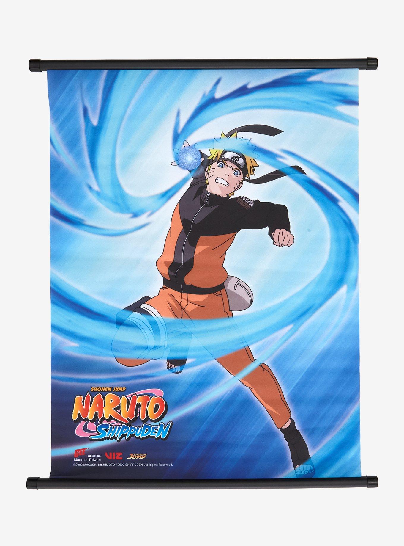 Naruto Sippuden Rasengan Wall Scroll, , hi-res
