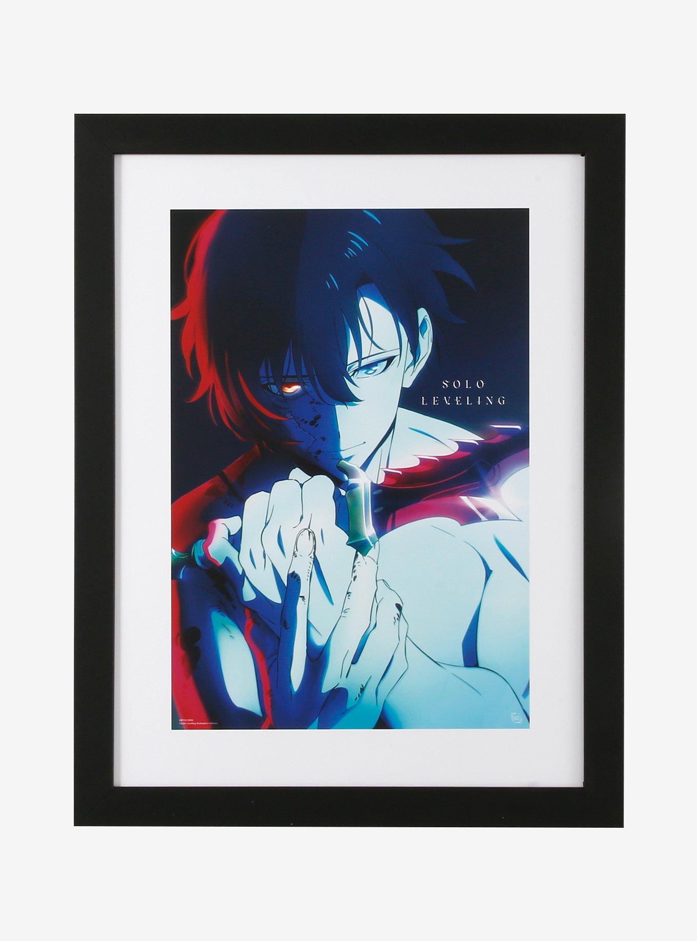 Solo Leveling Jinwoo Dagger Framed Poster, , hi-res