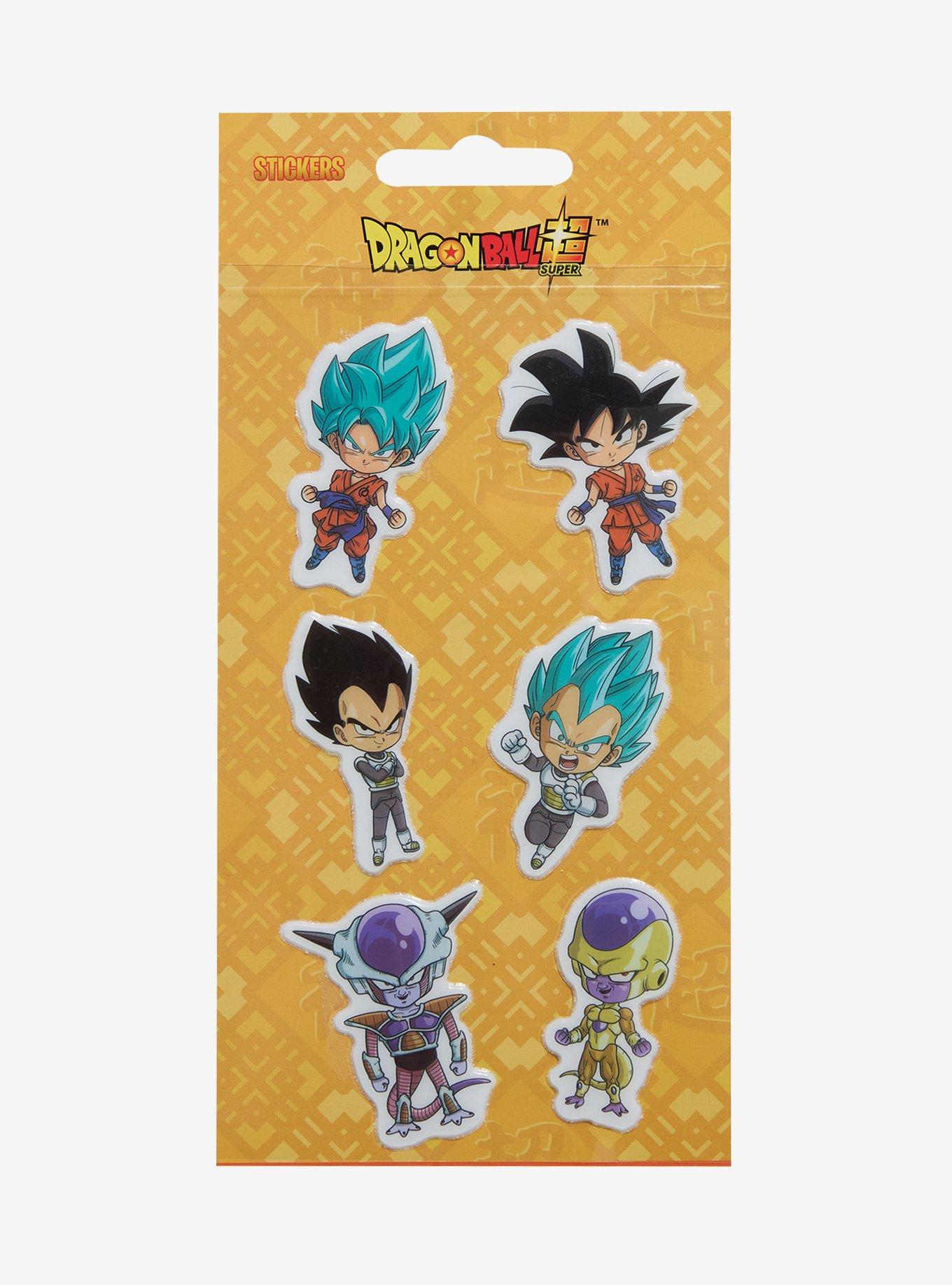 Dragon Ball Super Character Puffy Sticker Sheet, , hi-res