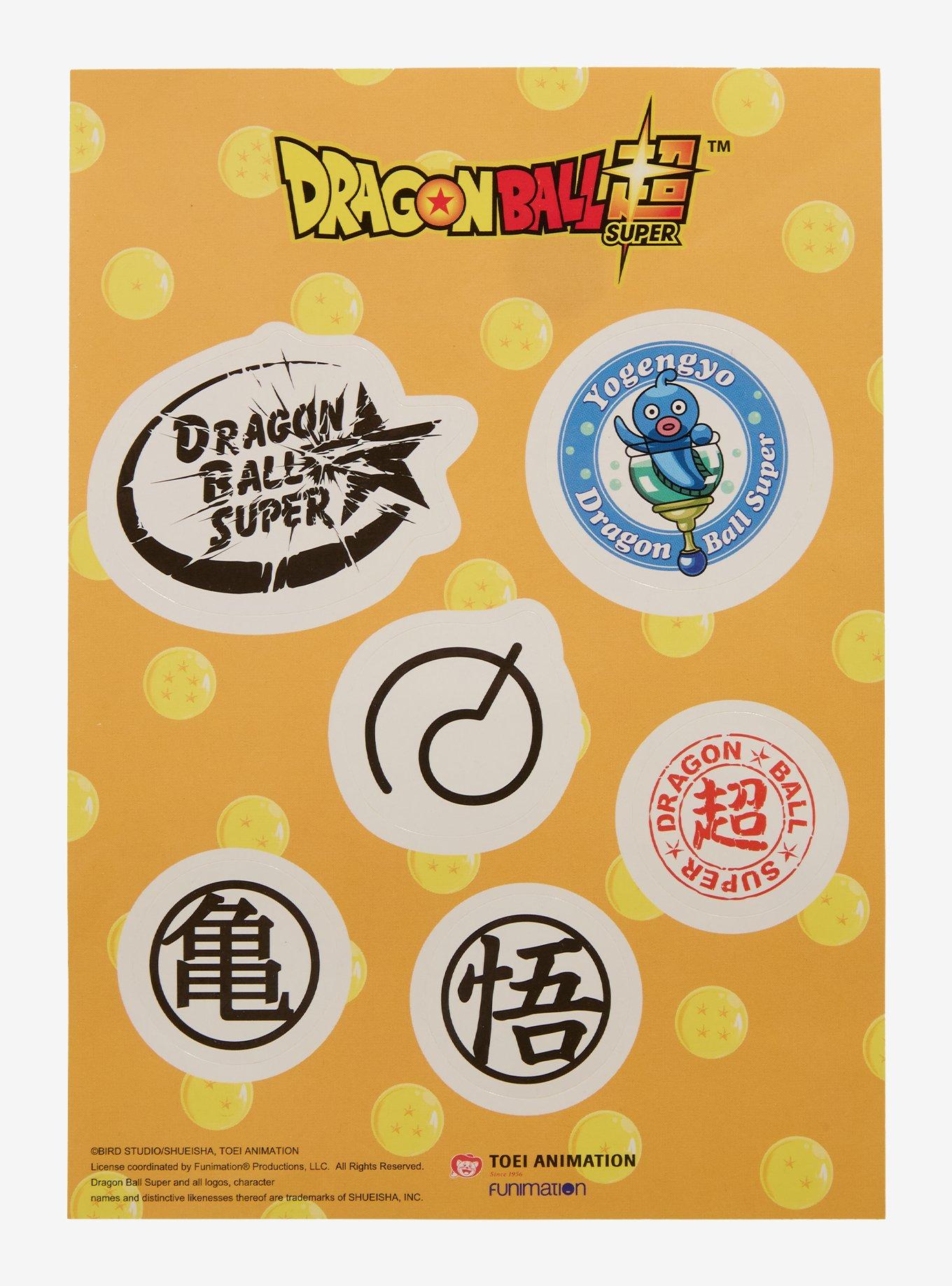 Dragon Ball Super Symbols Sticker Sheet, , hi-res