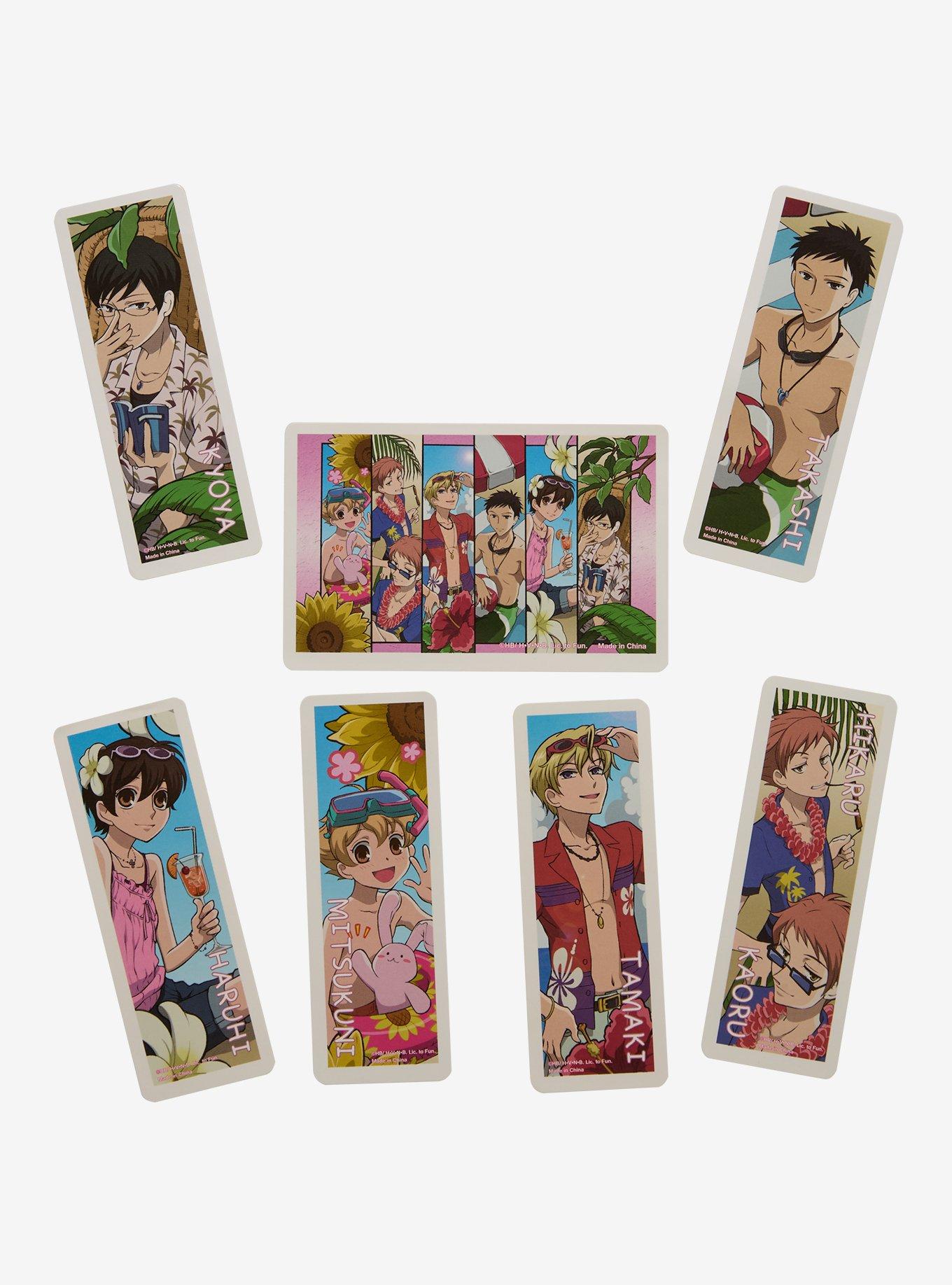Ouran High School Host Club Beach Sticker Set, , hi-res