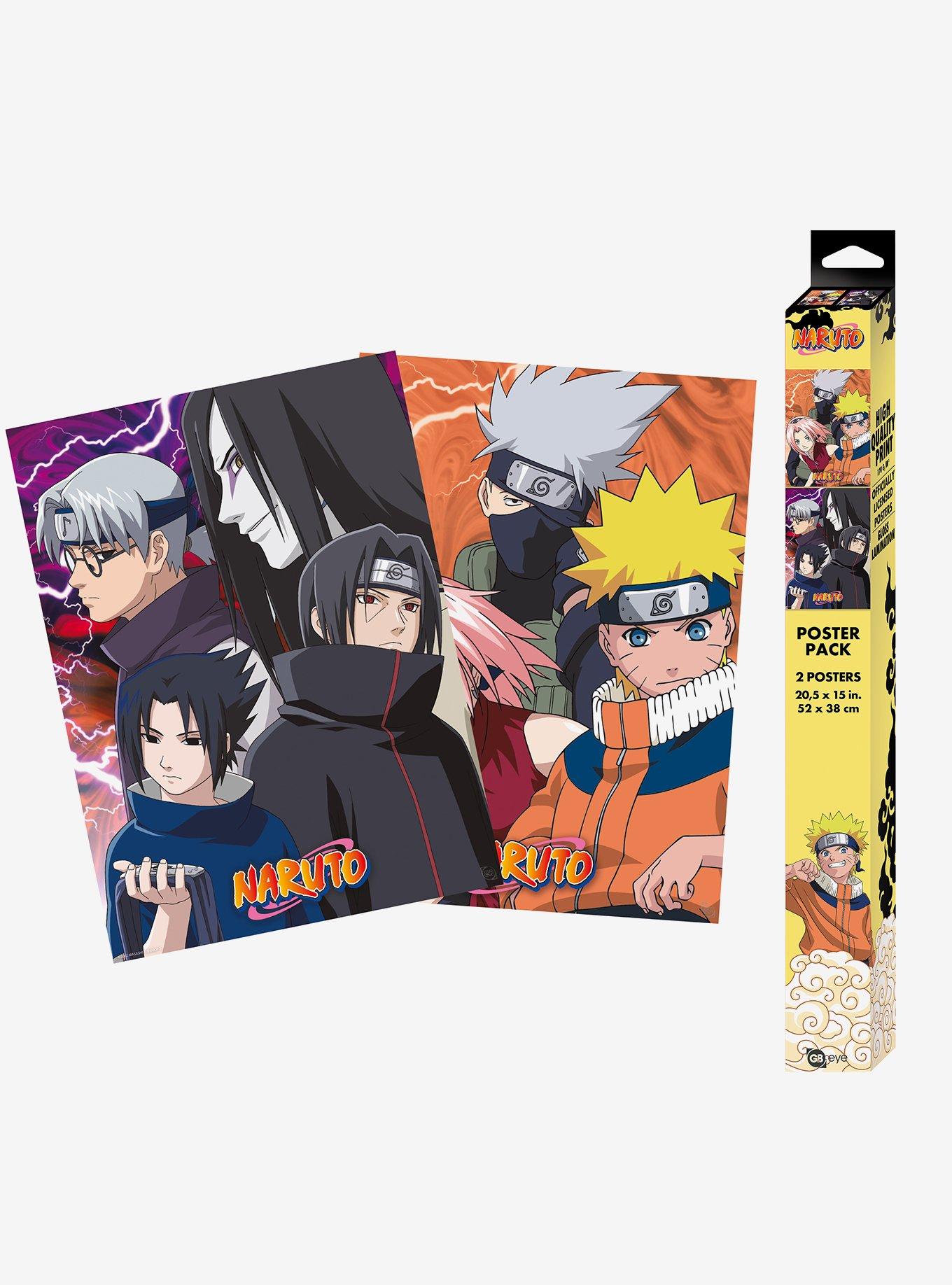 Naruto Shippuden Ninjas & Deserters Poster Set 2 Pack, , hi-res