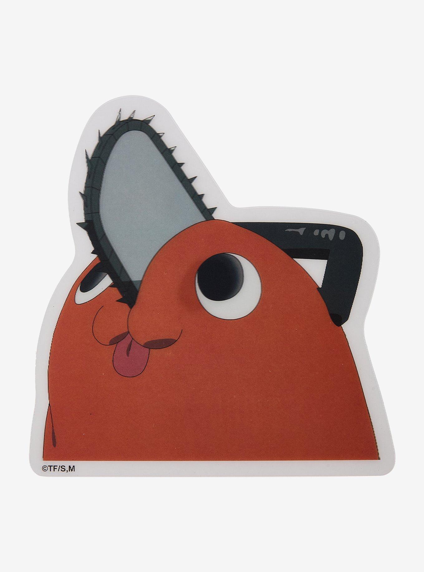 Chainsaw Man Pochita Lenticular Car Decal, , hi-res