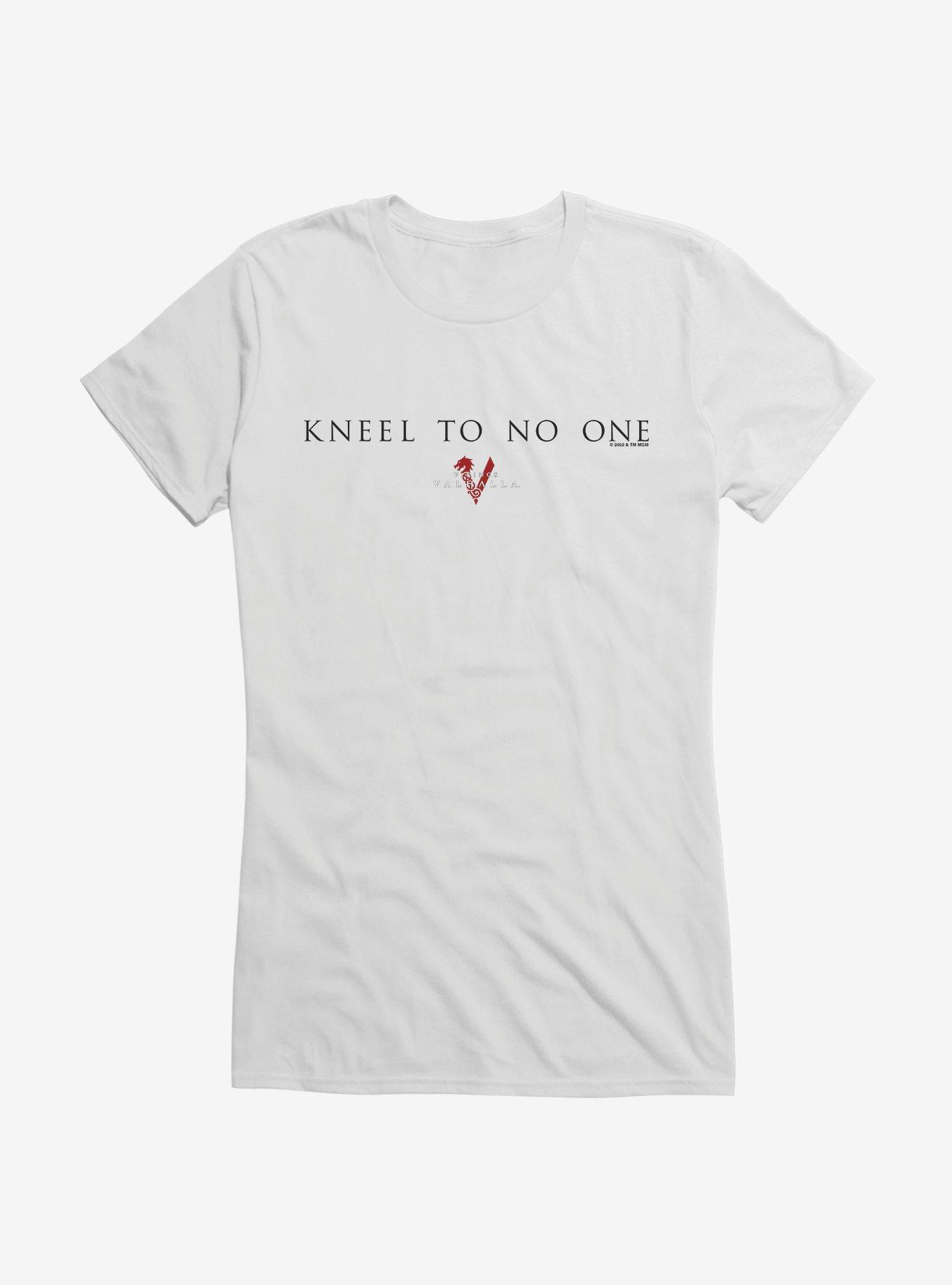 Vikings: Valhalla Kneel To No One Girls T-Shirt, , hi-res