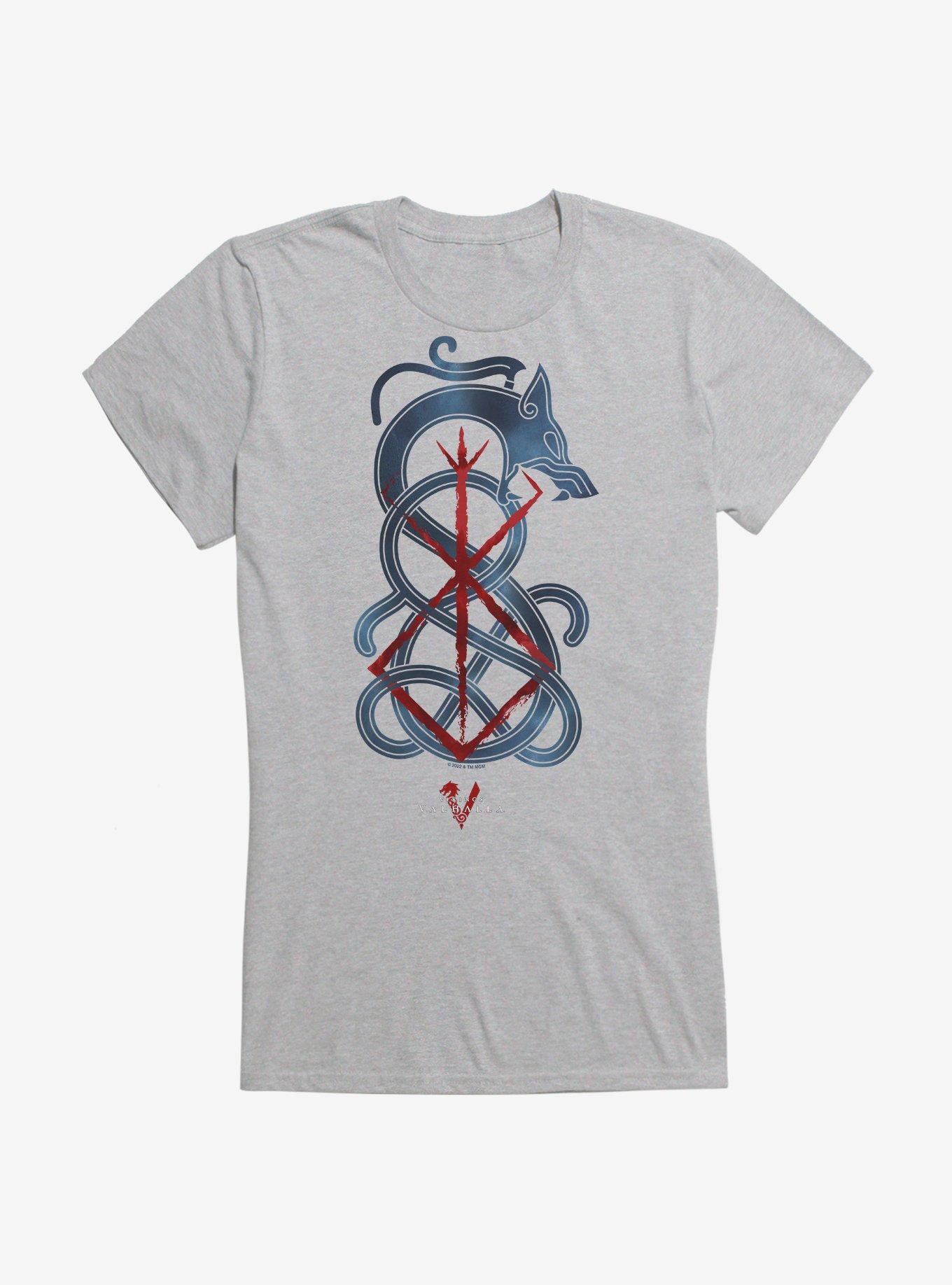 Vikings: Valhalla Snarling Wolf Girls T-Shirt