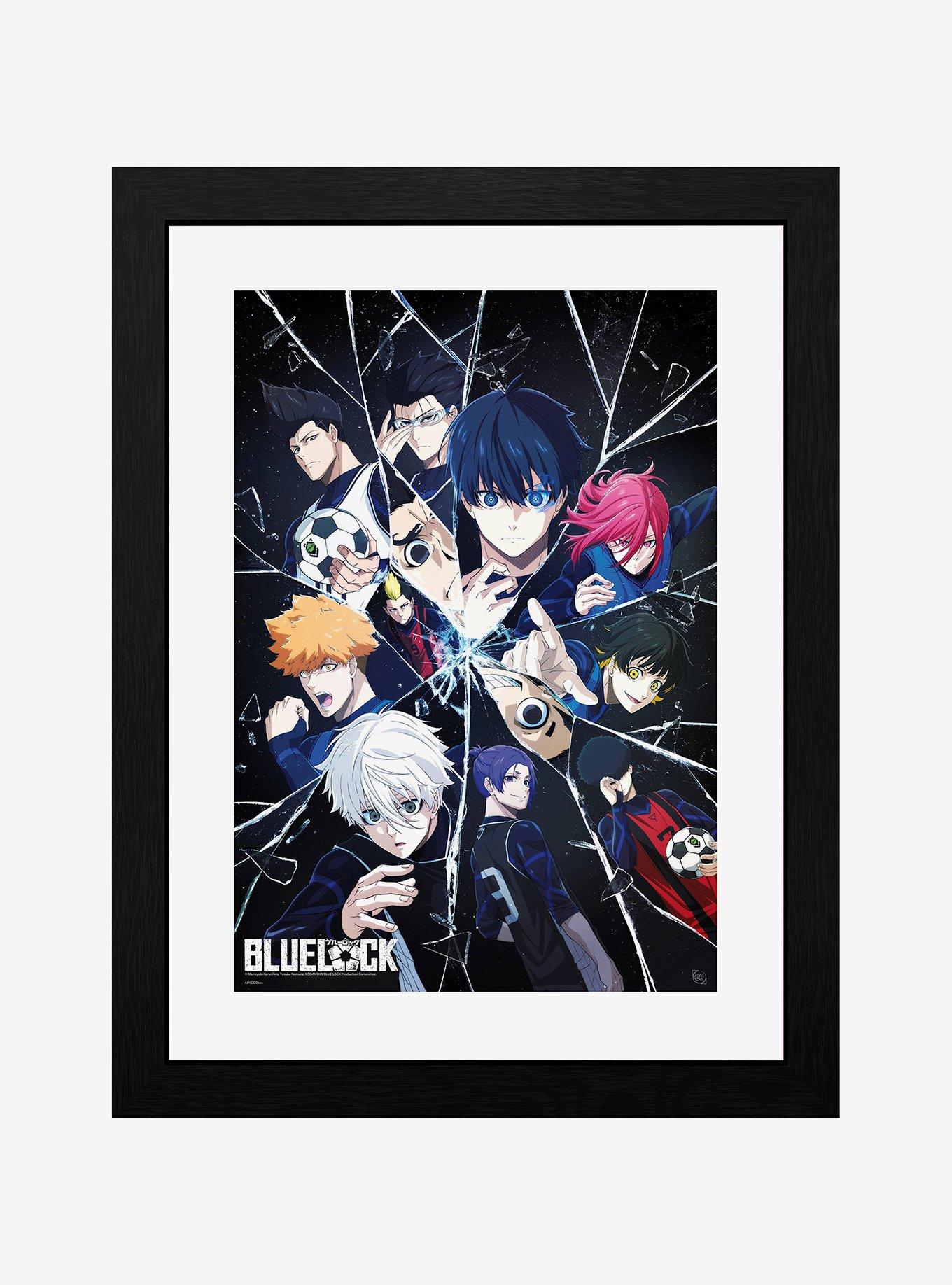 Blue Lock Shattered Framed Poster, , hi-res