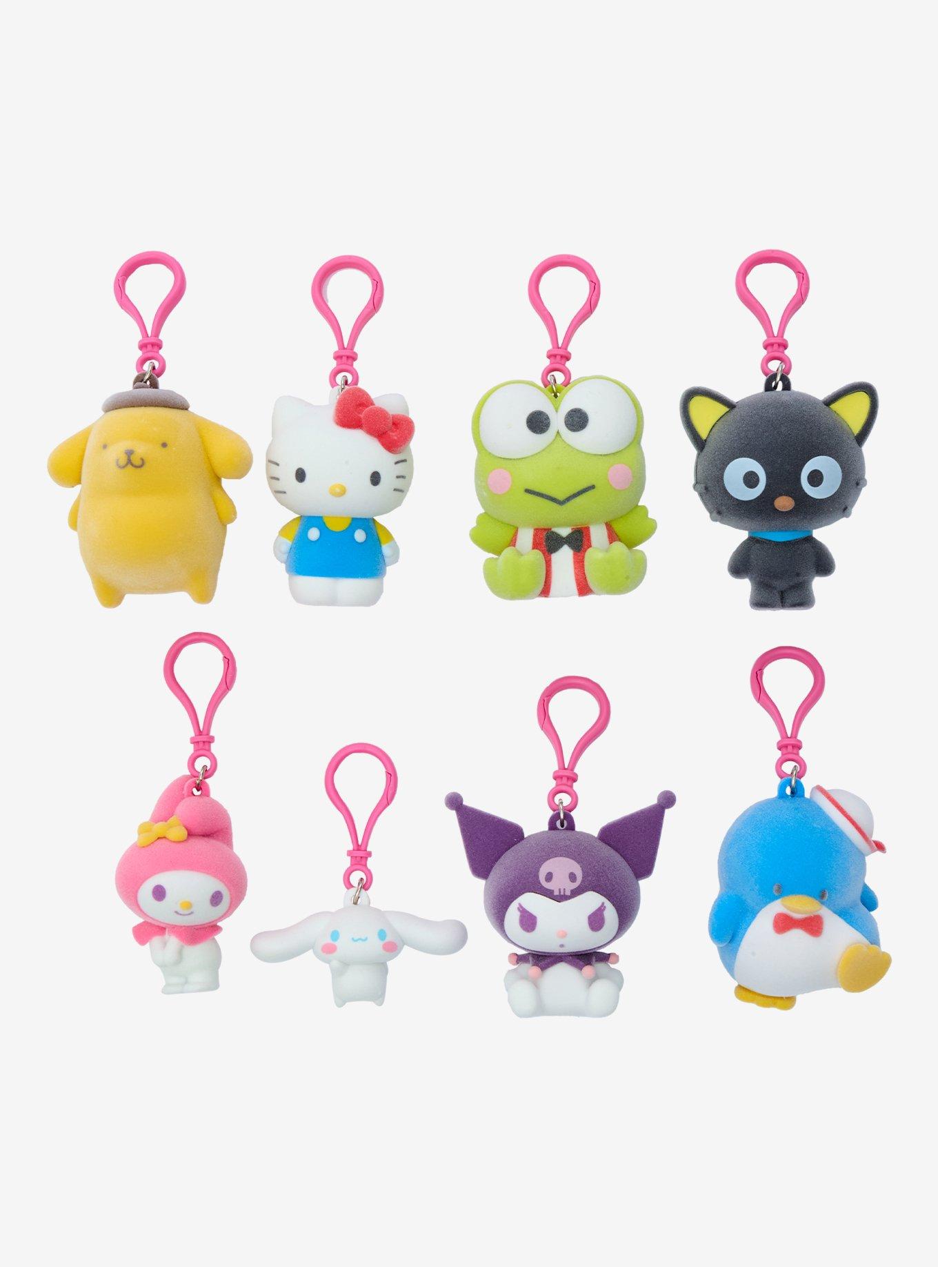 Sanrio Hello Kitty and Friends Blind Box Flocked Bag Clip, , hi-res