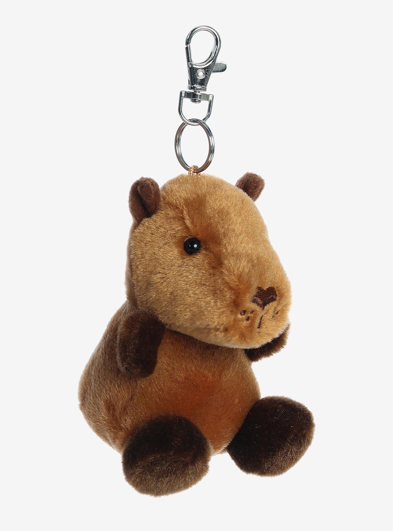Palm Pals Sid Capybara Plush Key Chain, , hi-res