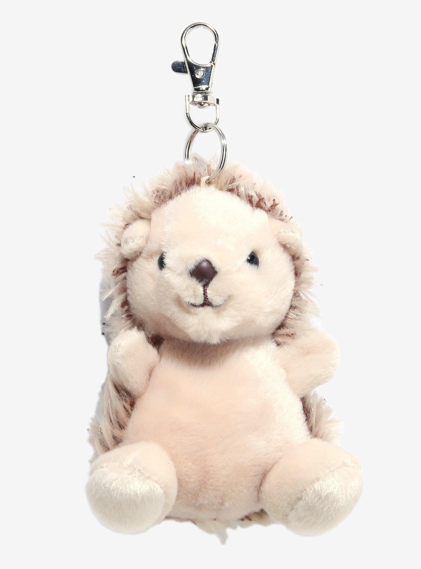 Aurora Palm Pals Hedgie Hedgehog Plush Key Chain, , hi-res