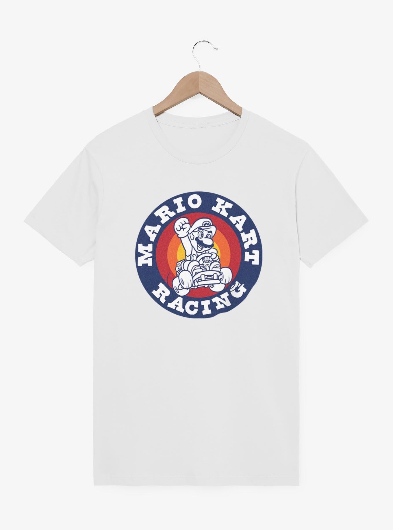 Nintendo Mario Kart Racing Vintage Style Logo T-Shirt, , hi-res