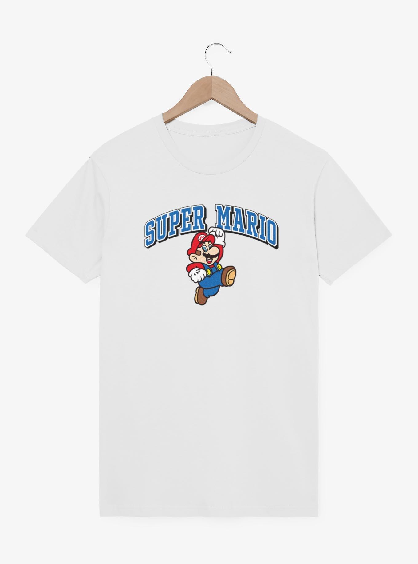 Nintendo Superstar Mario Collegiate T-Shirt,New Products : American Fashion Style Bags On Sale