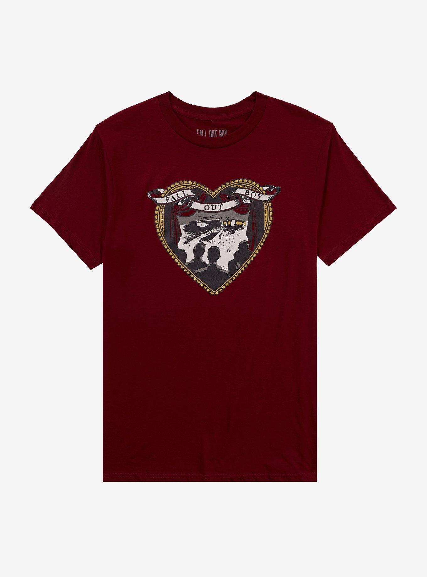 Fall Out Boy From Under The Cork Tree Heart T-Shirt, , hi-res