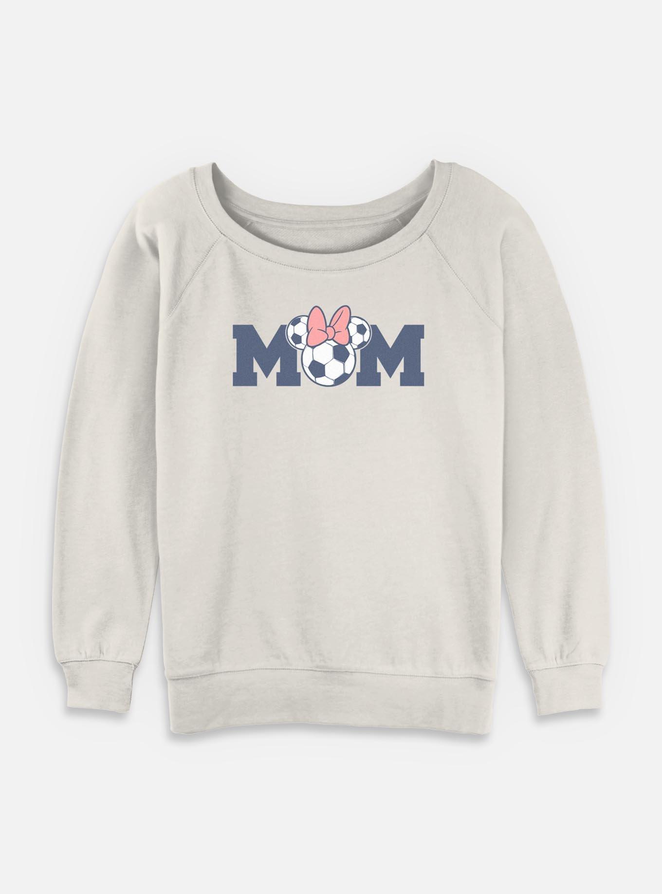 Disney Minnie Mouse Soccer Mom Womens Slouchy Sweatshirt,New Products : American Fashion Style Bags On Sale