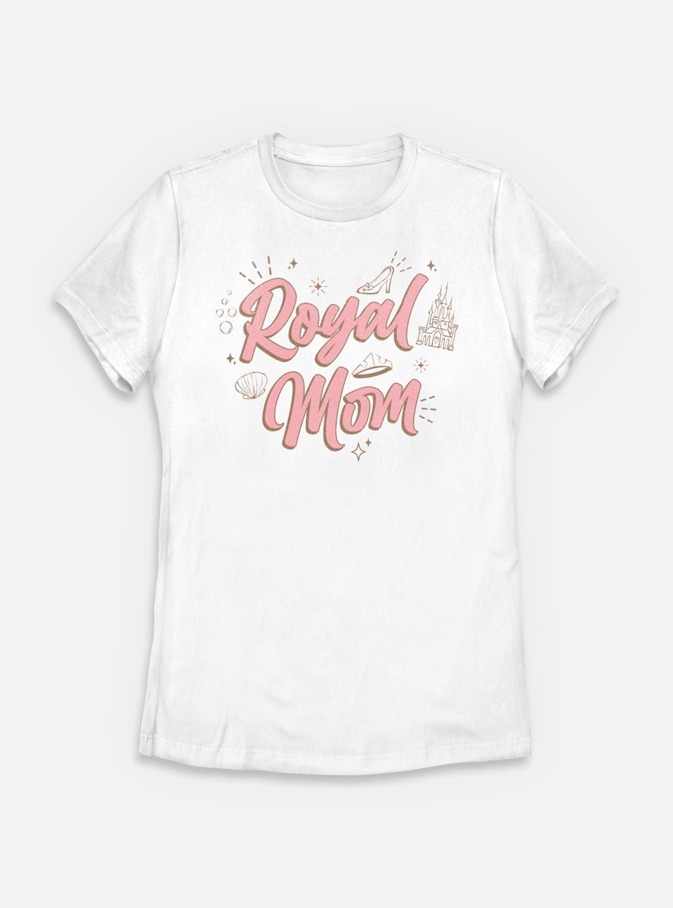 Disney Princesses Royal Mom Womens T-Shirt,New Products : American Fashion Style Bags On Sale