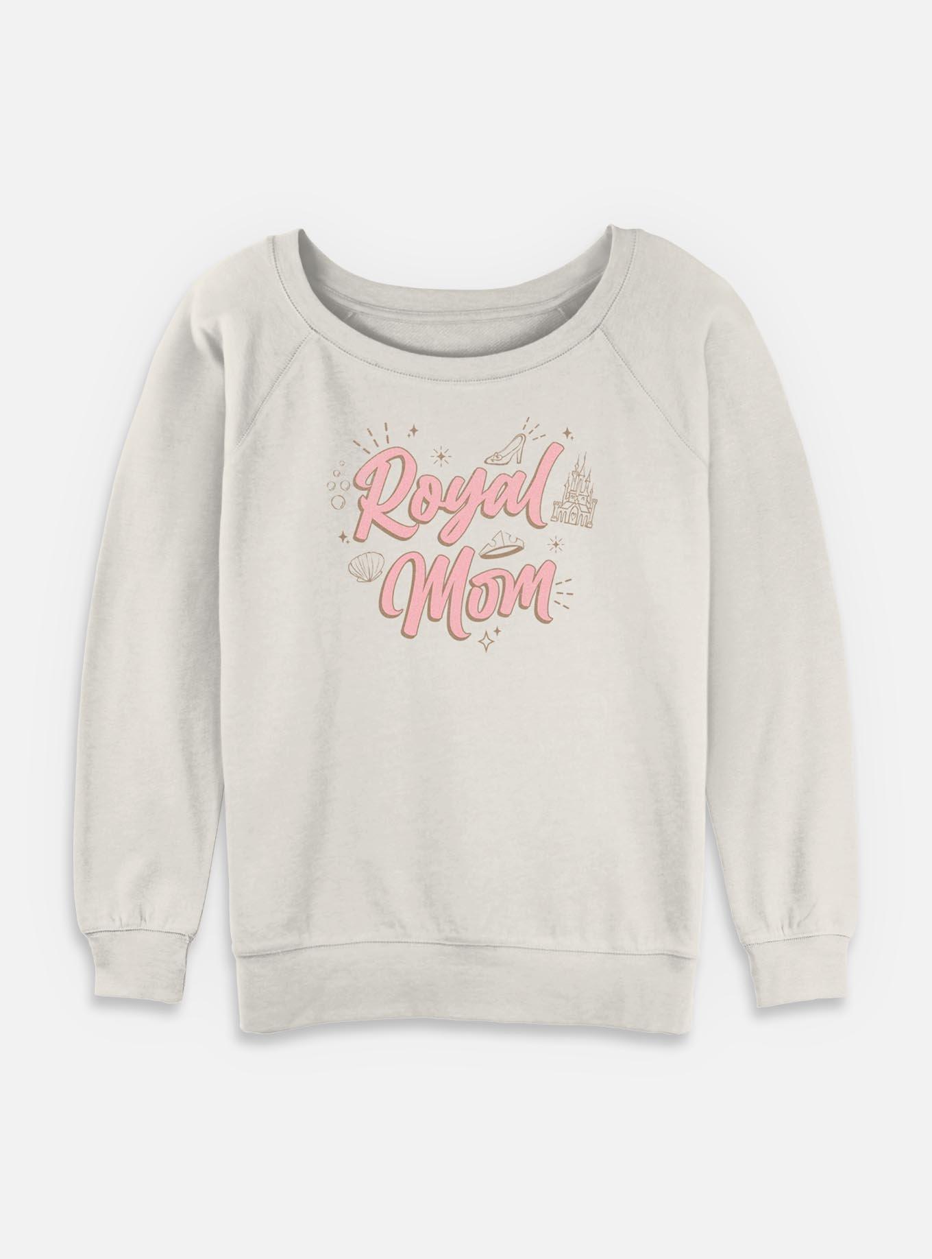 Disney Princesses Royal Mom Womens Slouchy Sweatshirt,New Products : American Fashion Style Bags On Sale