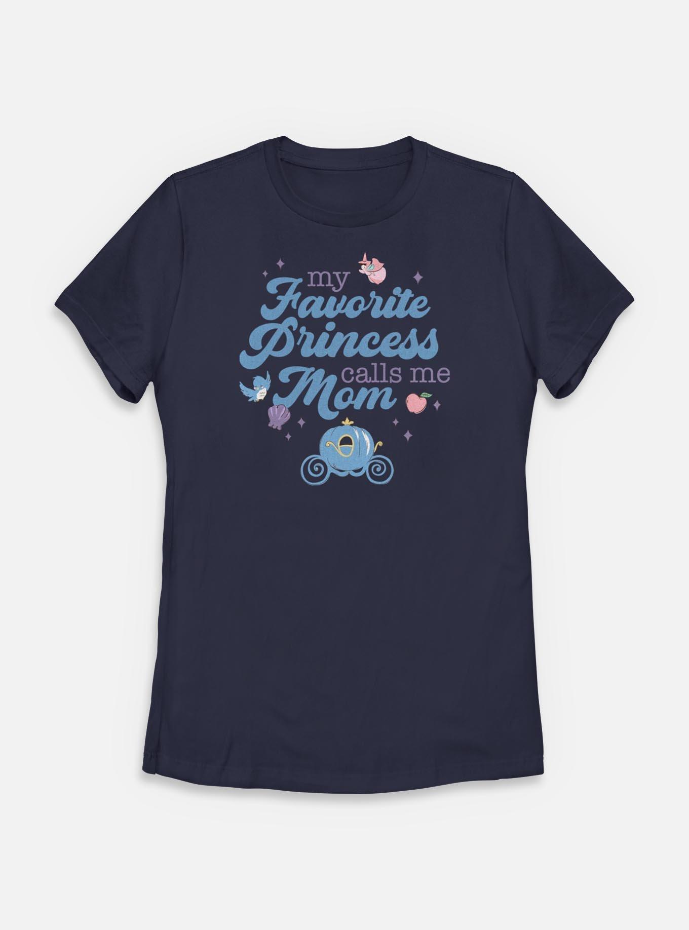 Disney Princesses My Favorite Princess Calls Me Mom Womens T-Shirt, , hi-res