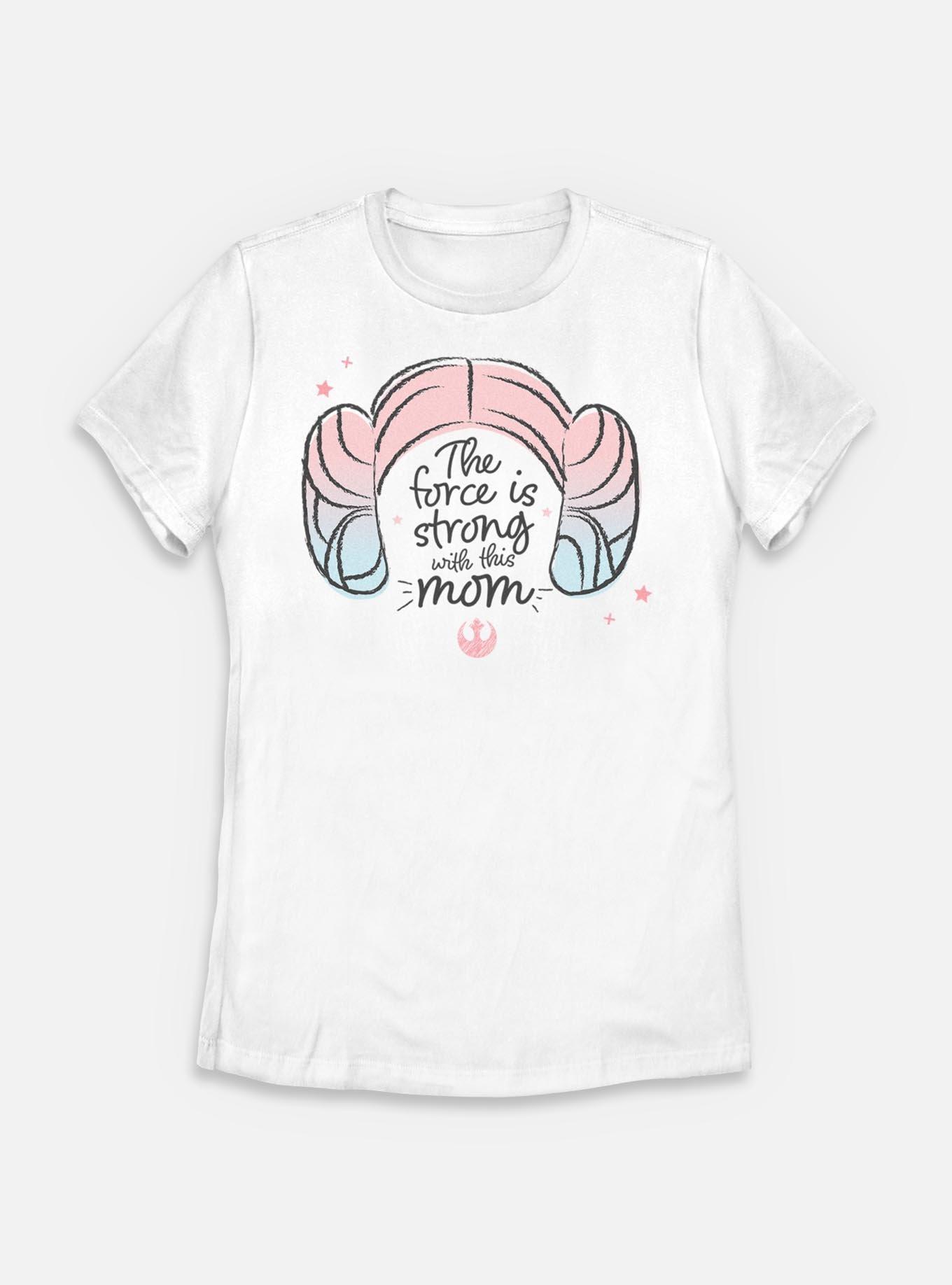 Star Wars The Force Is Strong With This Mom Womens T-Shirt,New Products : American Fashion Style Bags On Sale