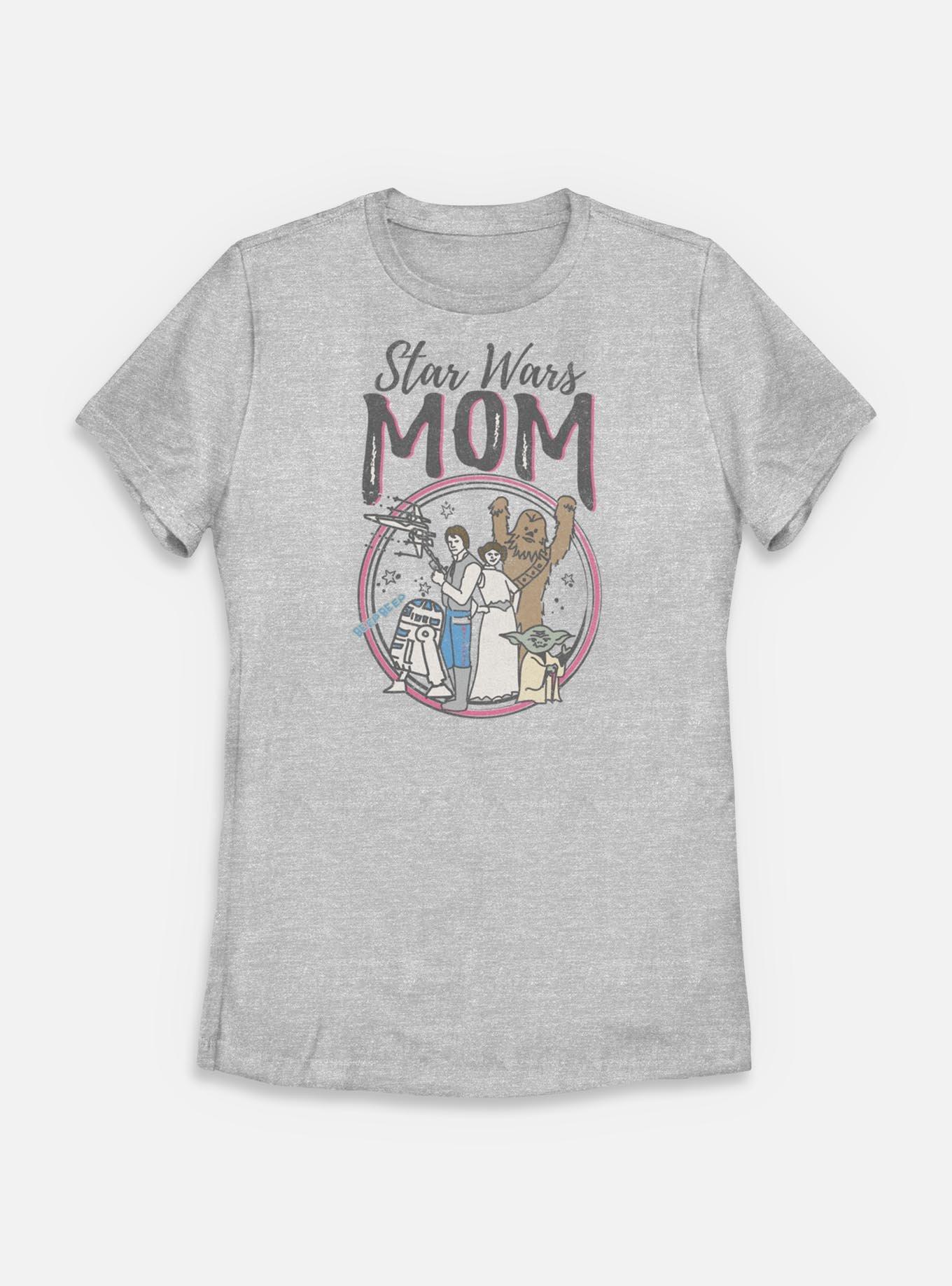 Star Wars Mom Womens T-Shirt,New Products : American Fashion Style Bags On Sale