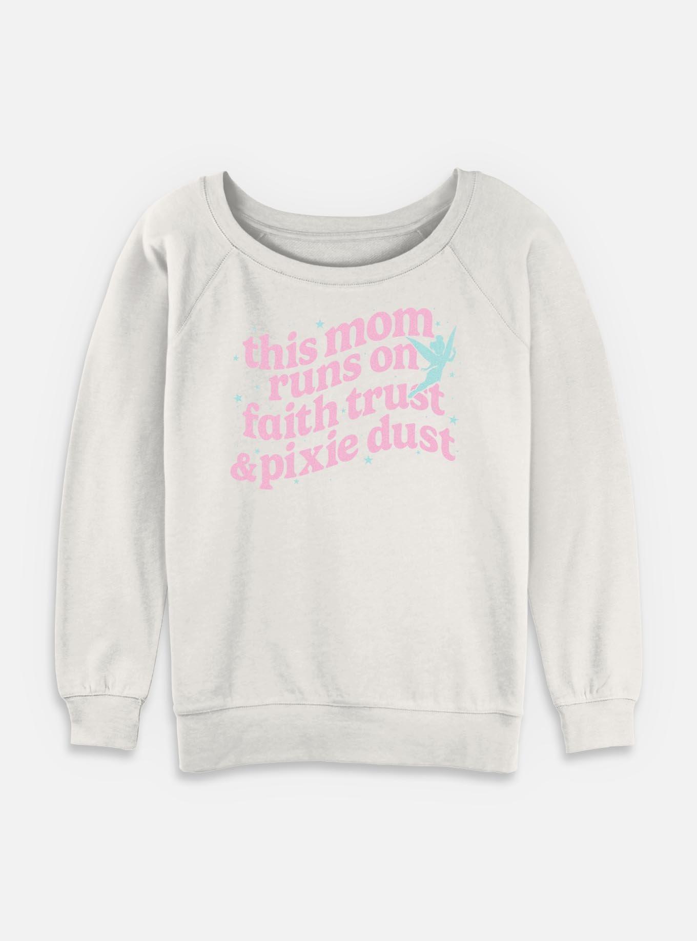 Disney Tinker Bell Mom Dust Womens Slouchy Sweatshirt, , hi-res
