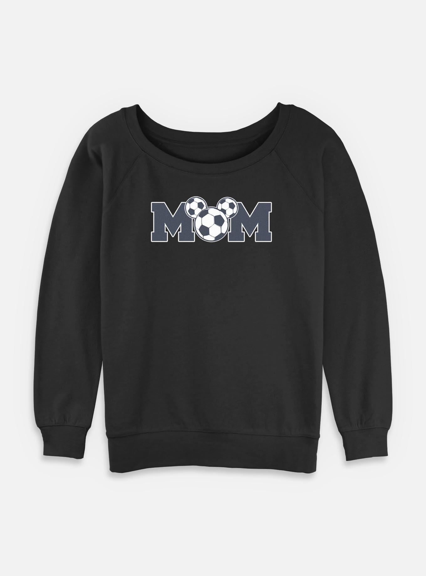 Disney Mickey Mouse Soccer Mom Womens Slouchy Sweatshirt, , hi-res