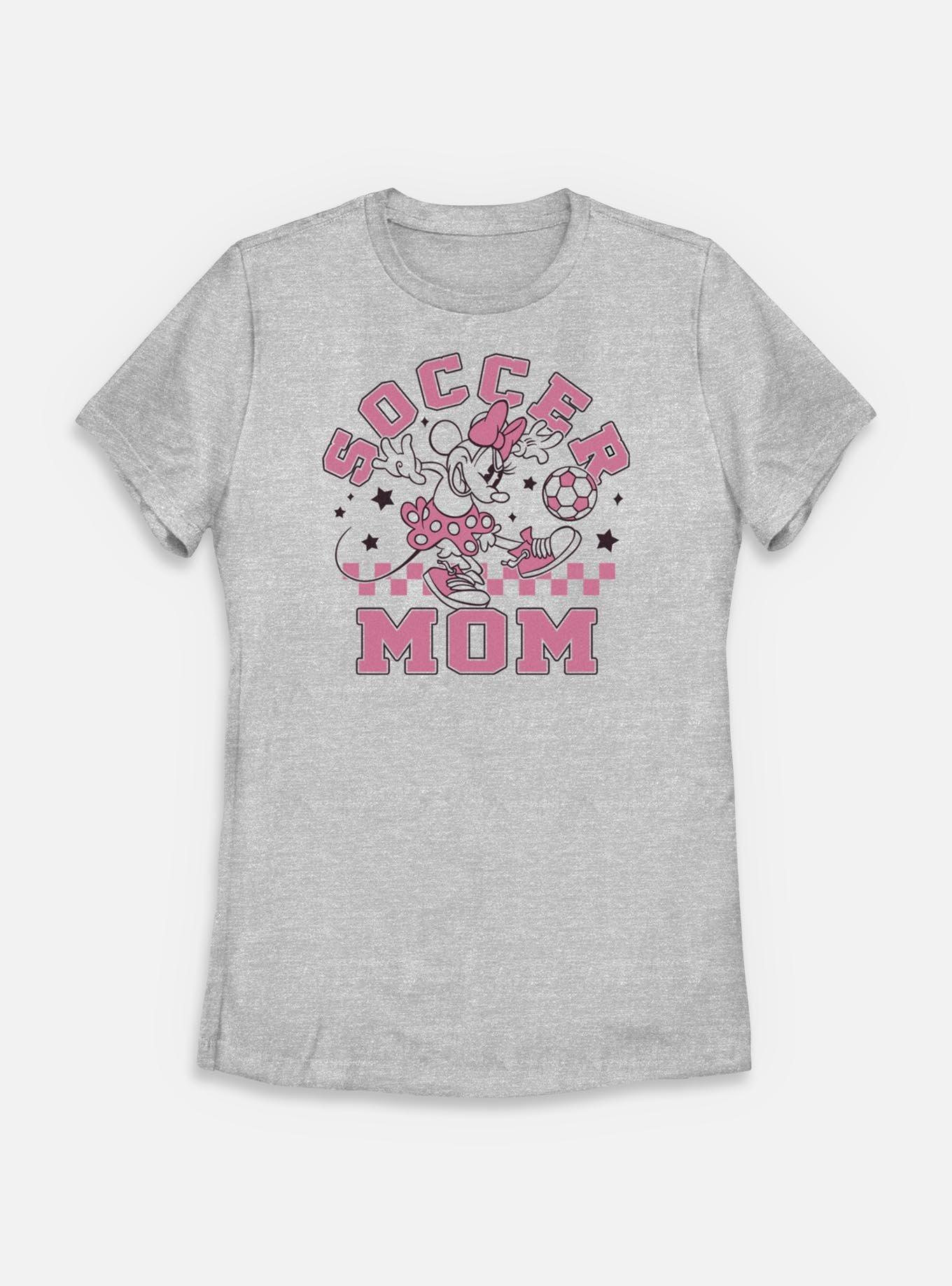 Disney Minnie Mouse Soccer Mom Womens T-Shirt,New Products : American Fashion Style Bags On Sale