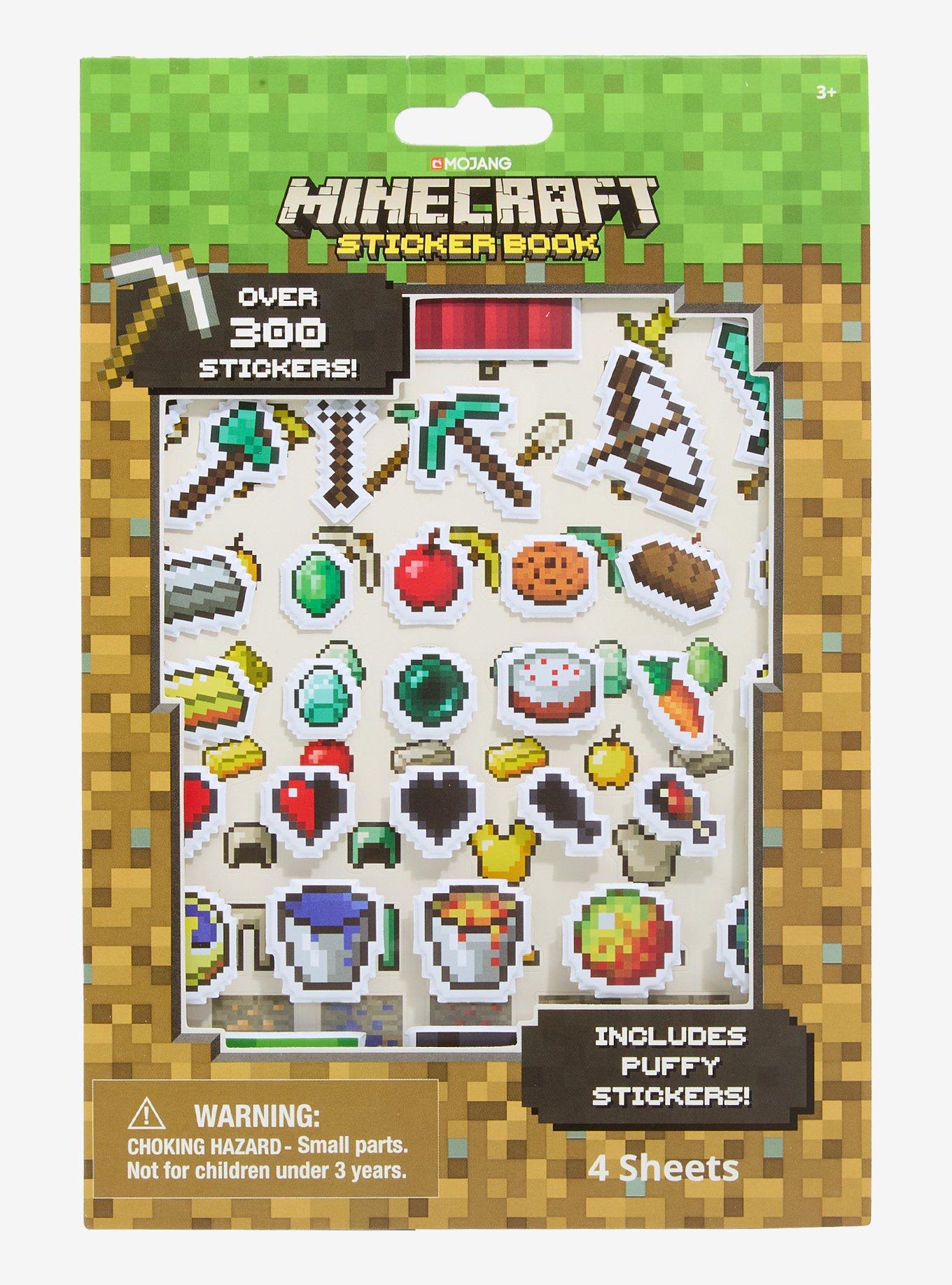 Minecraft Icons Sticker Sheet, , hi-res