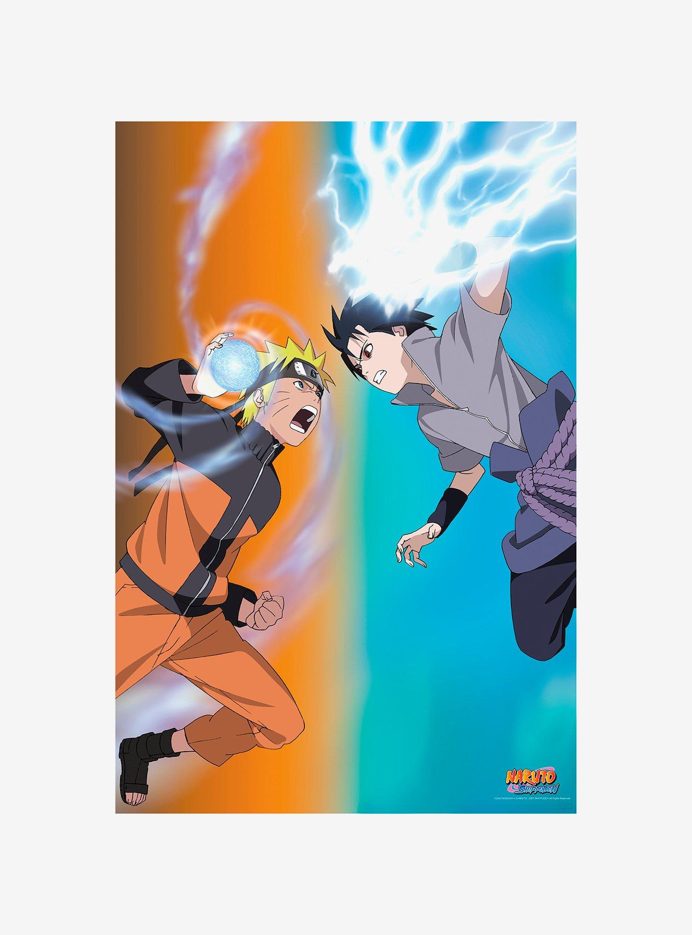 Naruto Shippuden Naruto Vs. Sasuke Poster, , hi-res