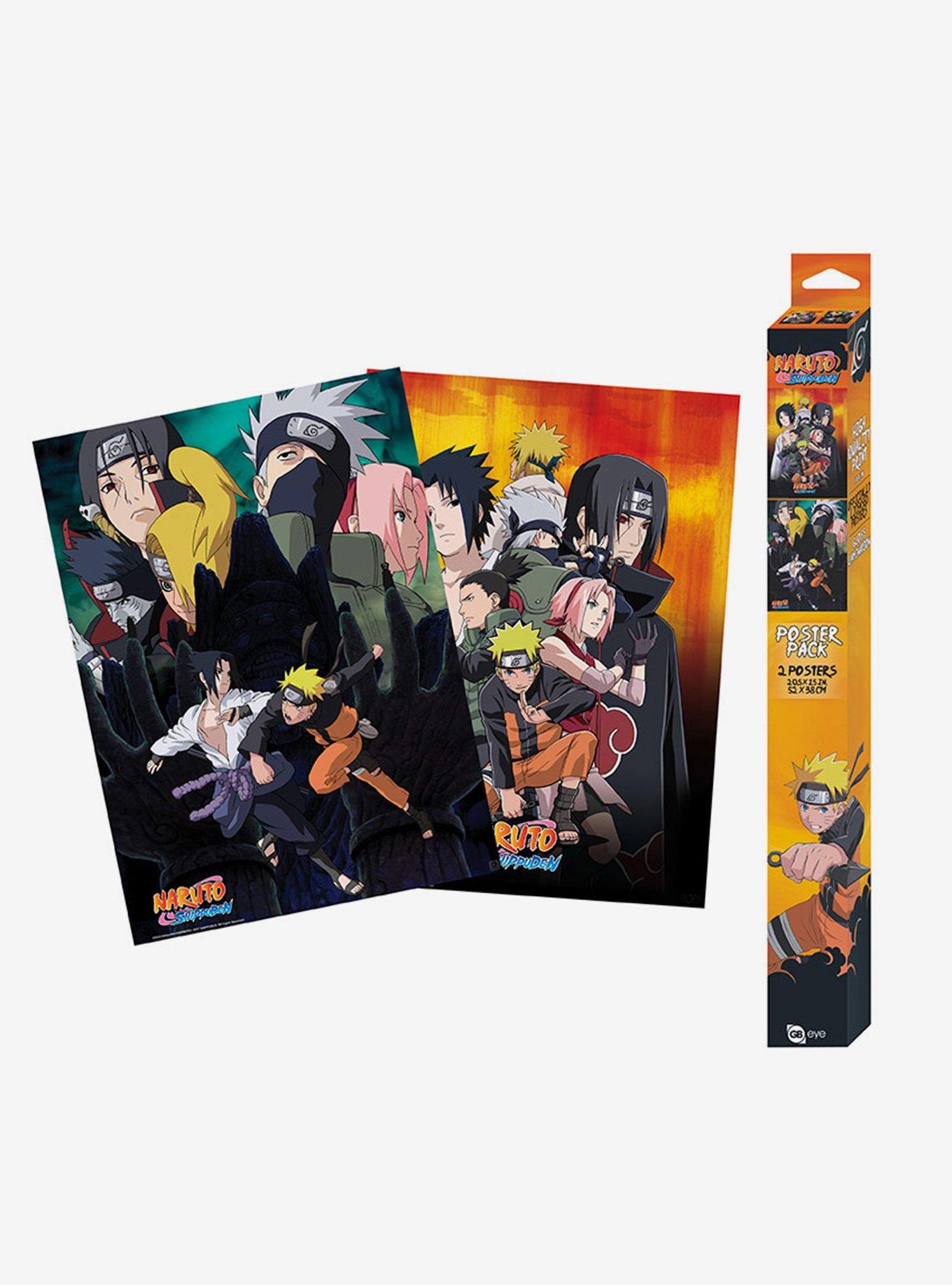 Naruto Shippuden Heroes & Rivals Poster Set 2 Pack, , hi-res