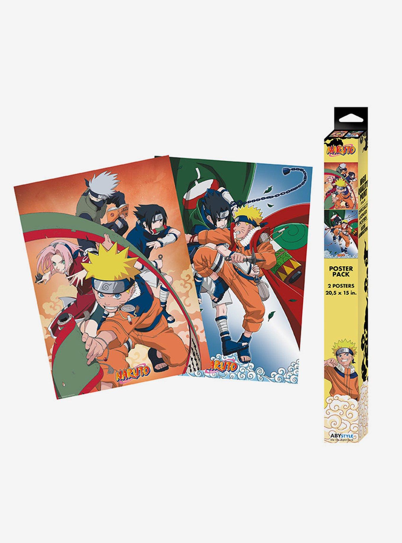 Naruto Shippuden Classic Team 7 Poster Set 2 Pack, , hi-res