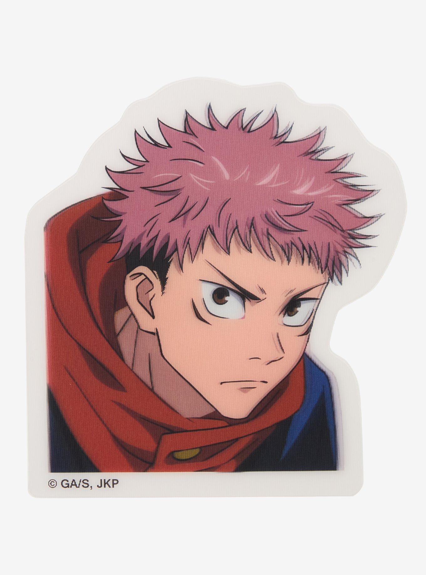 Jujutsu Kaisen Yuji Itadori Lenticular Car Decal, , hi-res