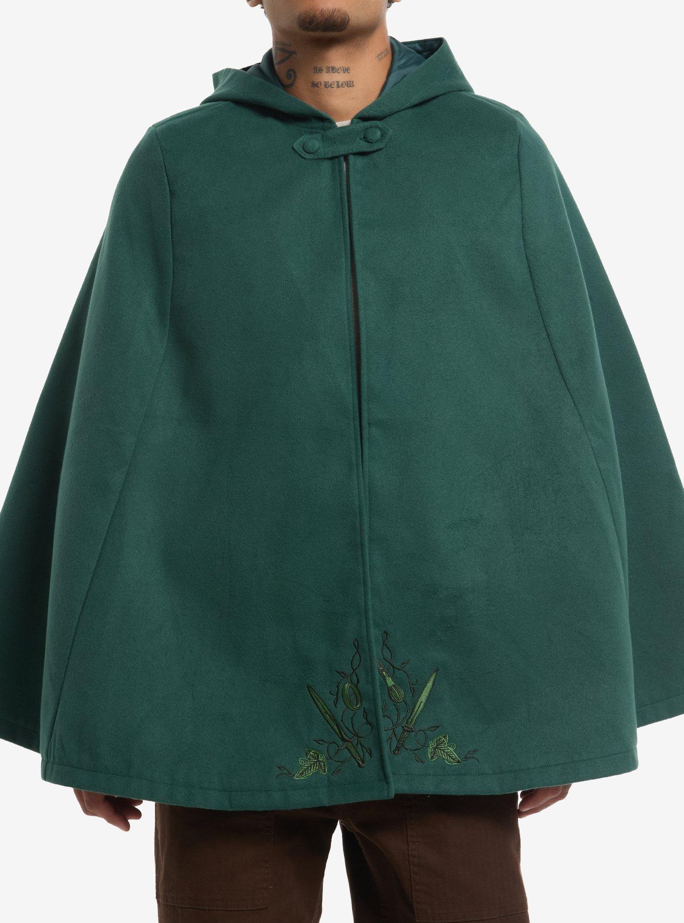 The Lord Of The Rings Hobbit Hooded Cape, , hi-res