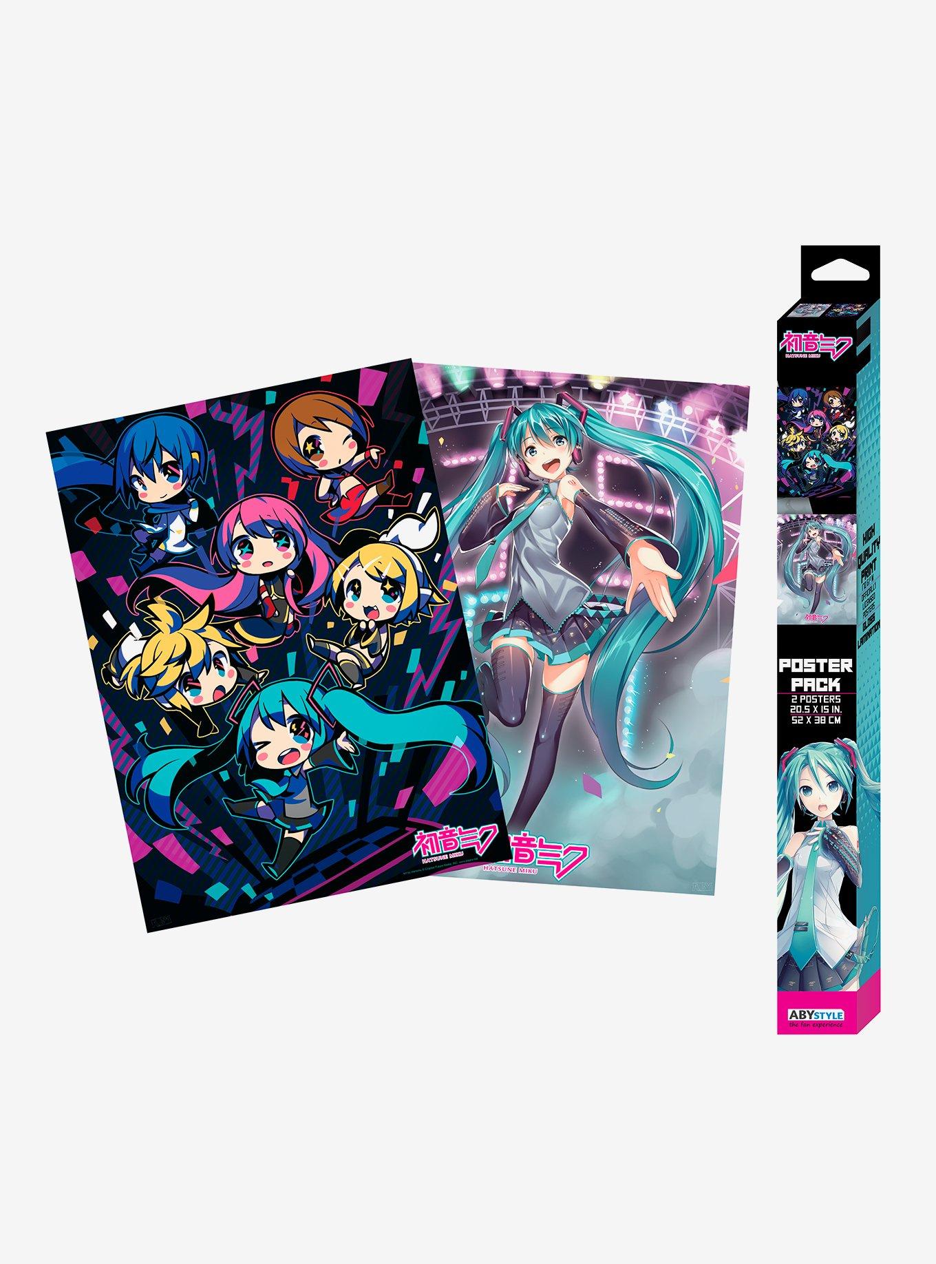 Hatsune Miku Chibi Poster Set 2 Pack, , hi-res