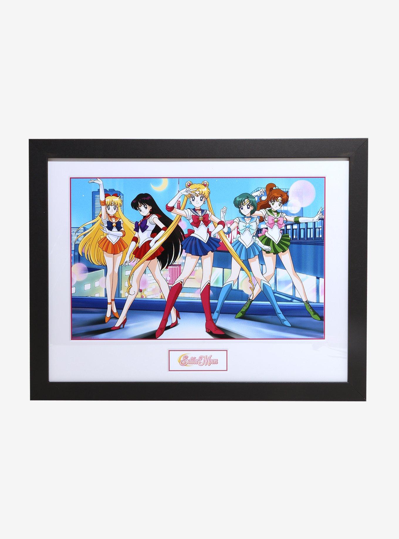 Pretty Guardian Sailor Moon Scouts City Framed Wall Art, , hi-res