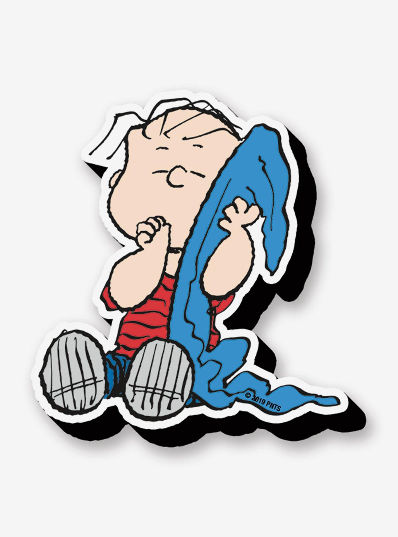 Peanuts Linus with Blanket Figural Chunky Magnet, , hi-res