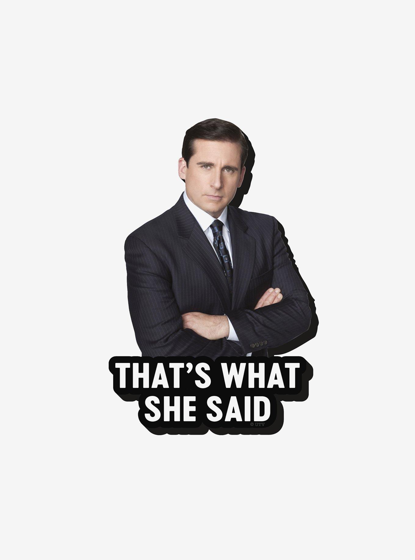 The Office Michael Scott That's What She Said Chunky Magnet, , hi-res