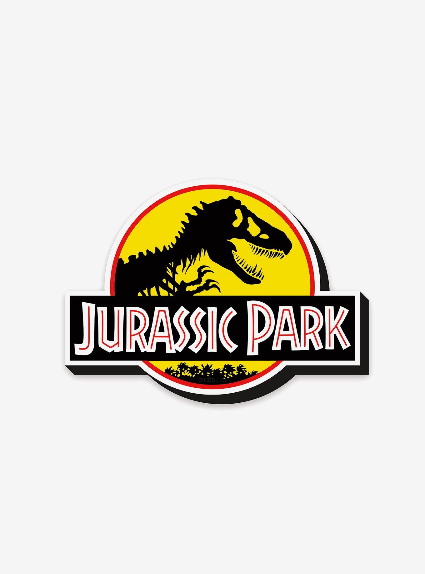 Jurassic Park Logo Chunky Magnet, , hi-res