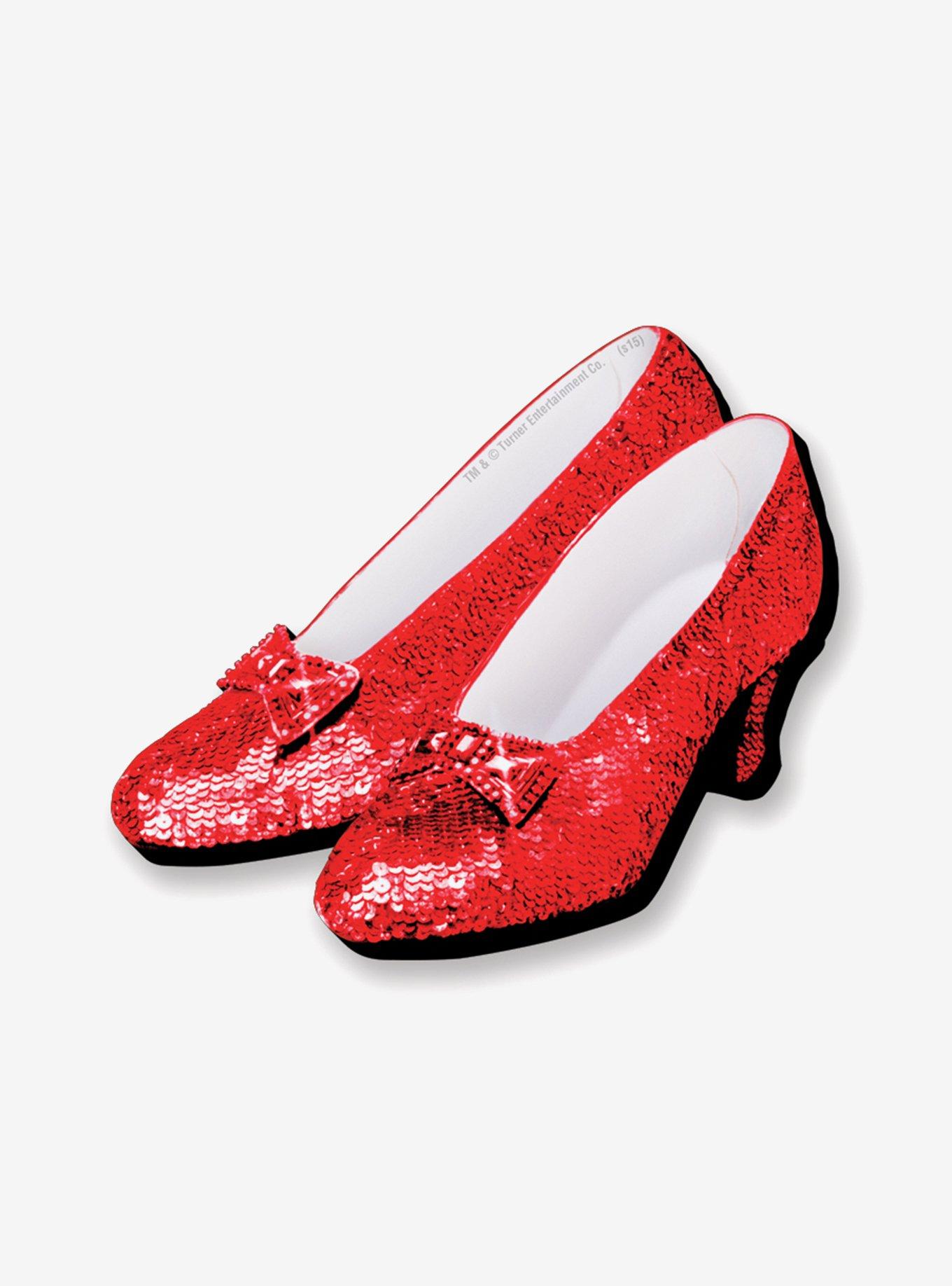 The Wizard of Oz Ruby Slippers Figural Chunky Magnet, , hi-res