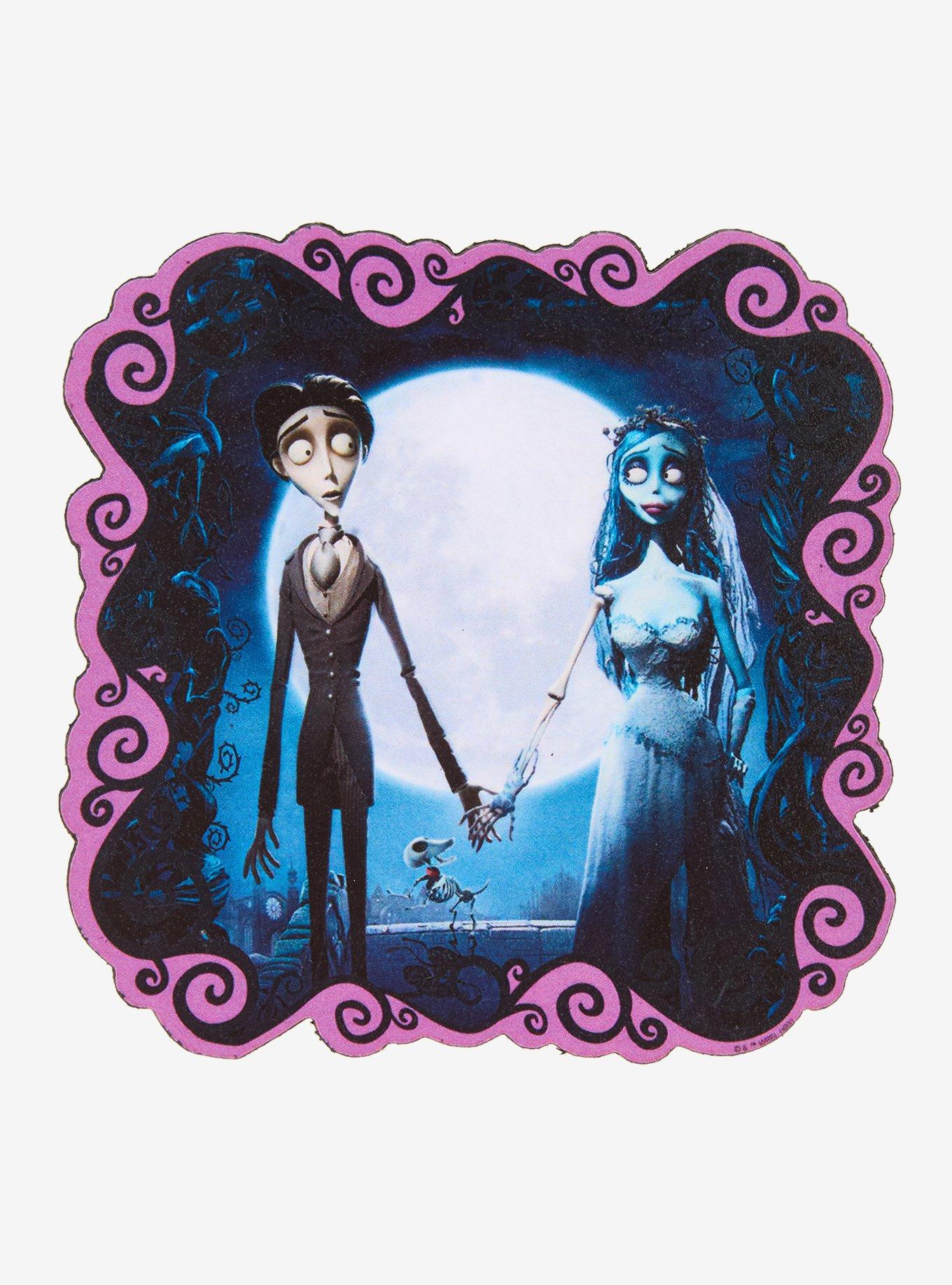 Corpse Bride Emily & Victor Chunky Magnet, , hi-res