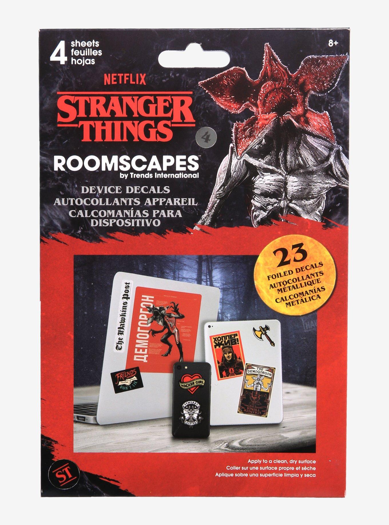 Stranger Things Icons Foil Sticker Set, , hi-res