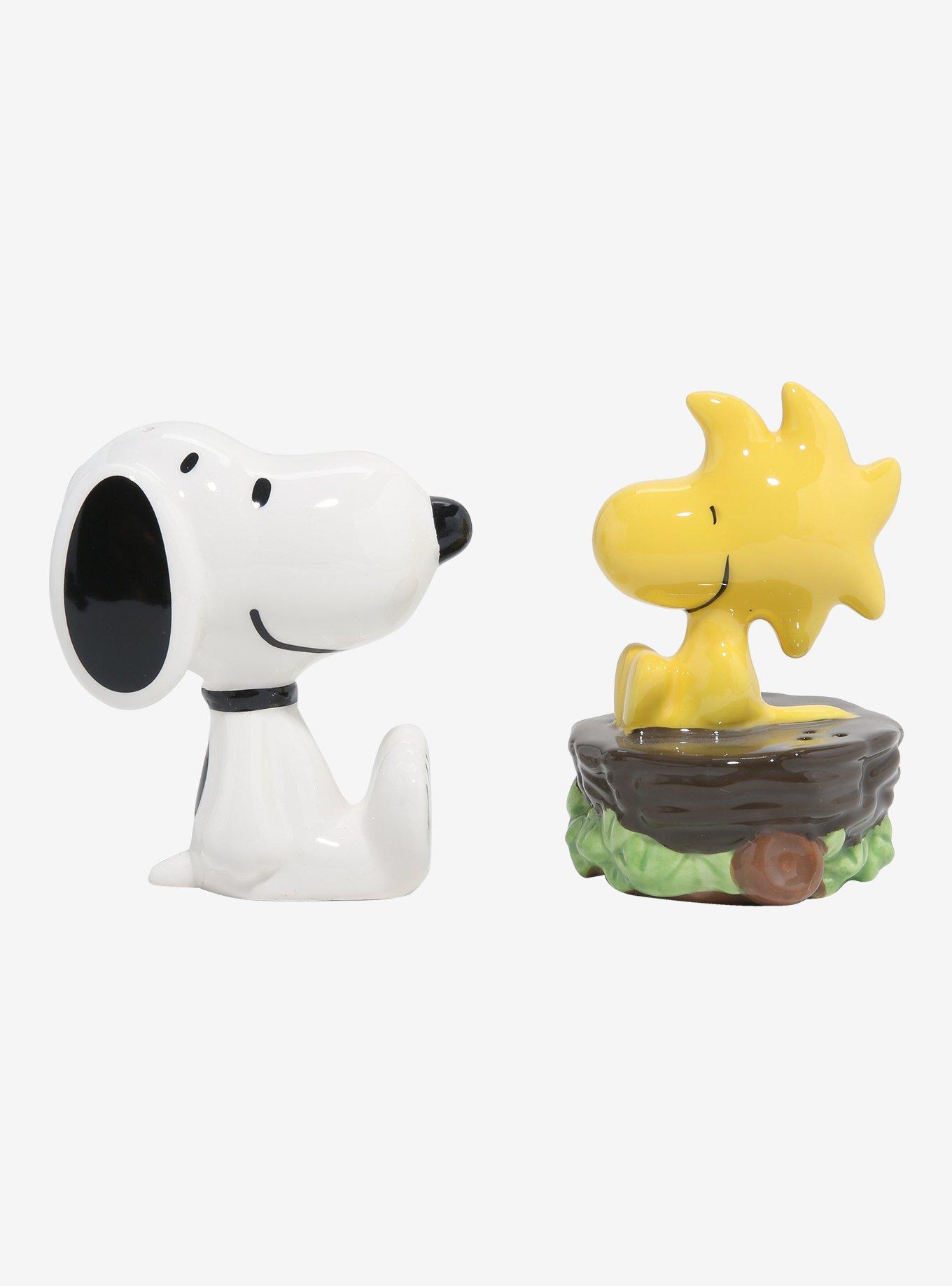 Peanuts Snoopy & Woodstock Figural Salt & Pepper Shaker Set, , hi-res