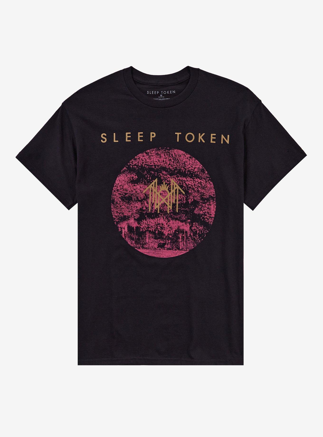 Sleep Token Even In Arcadia Pink Circle T-Shirt, , hi-res