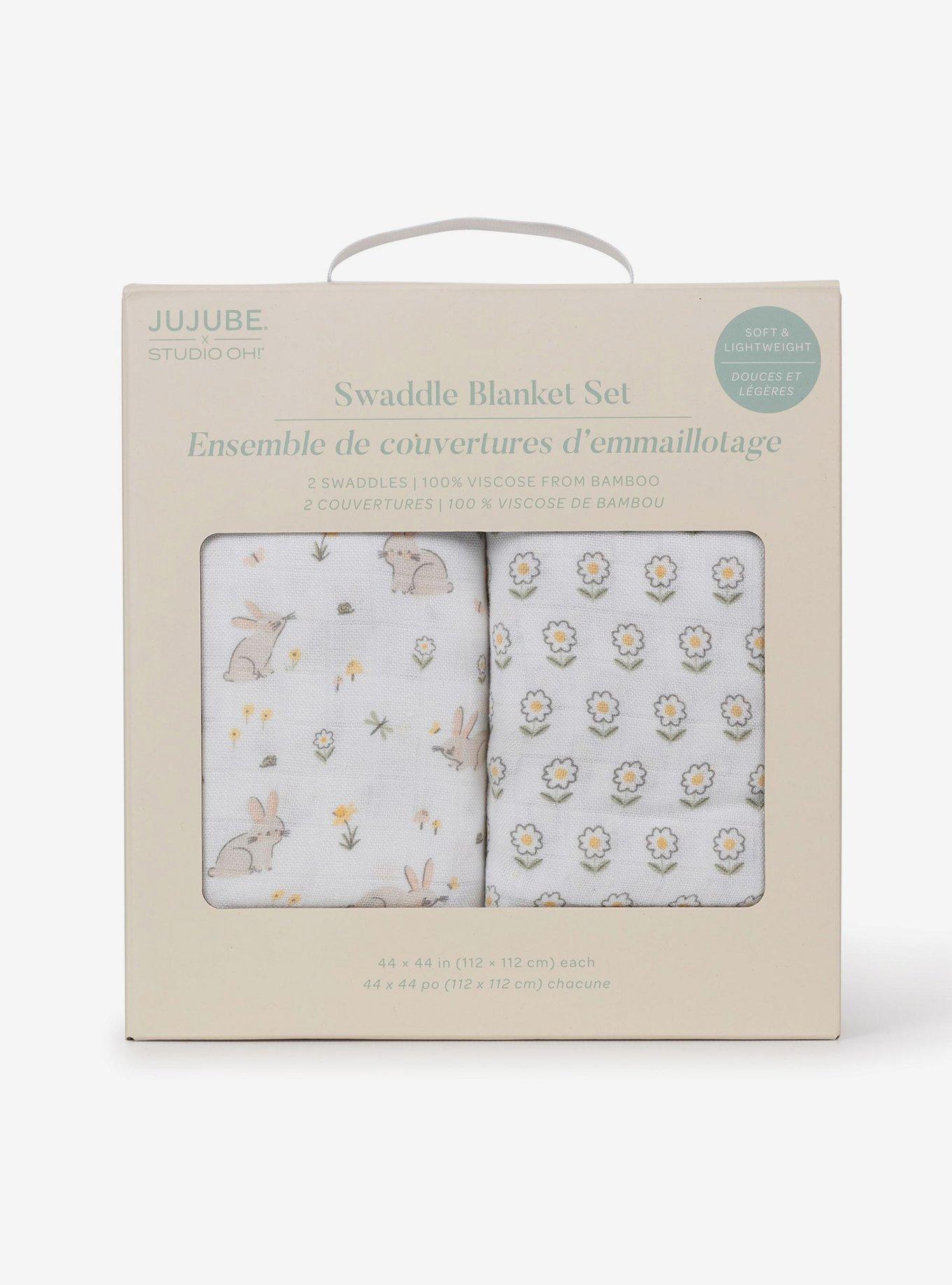 JuJuBe 2-Pack Square Swaddle Blanket Set, , hi-res