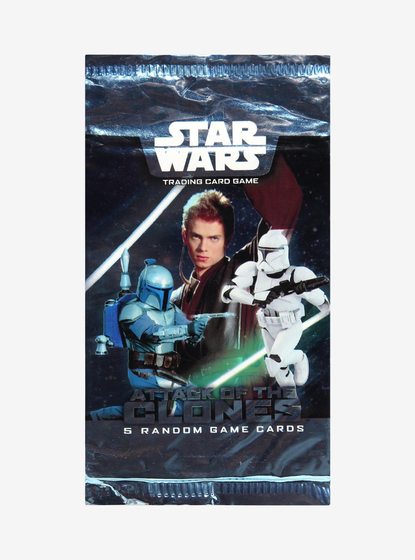 Star Wars: Attack Of The Clones Trading Card Booster Pack, , hi-res