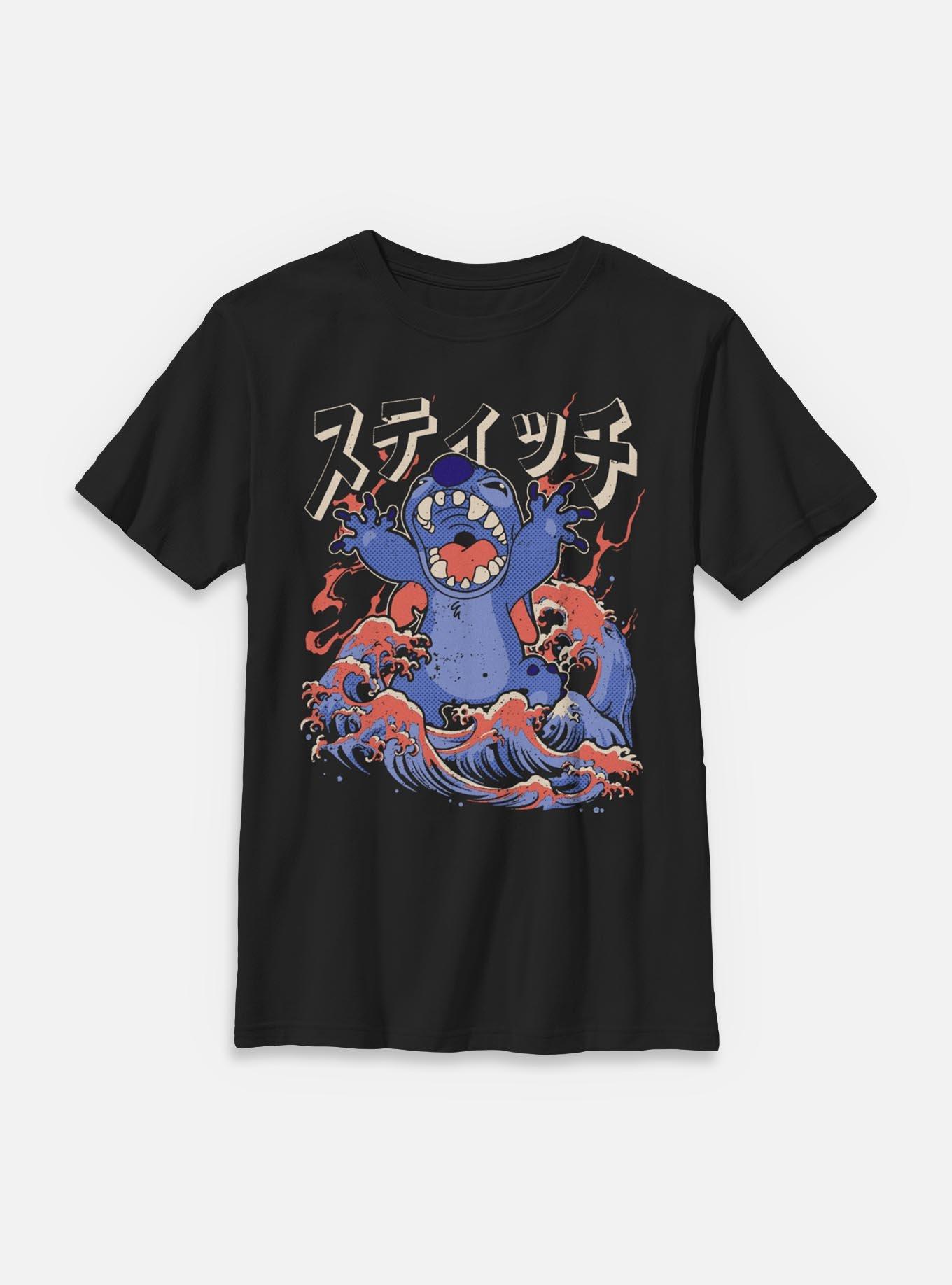 Disney Lilo & Stitch Kaiju Stitch Youth T-Shirt BoxLunch Exclusive, , hi-res